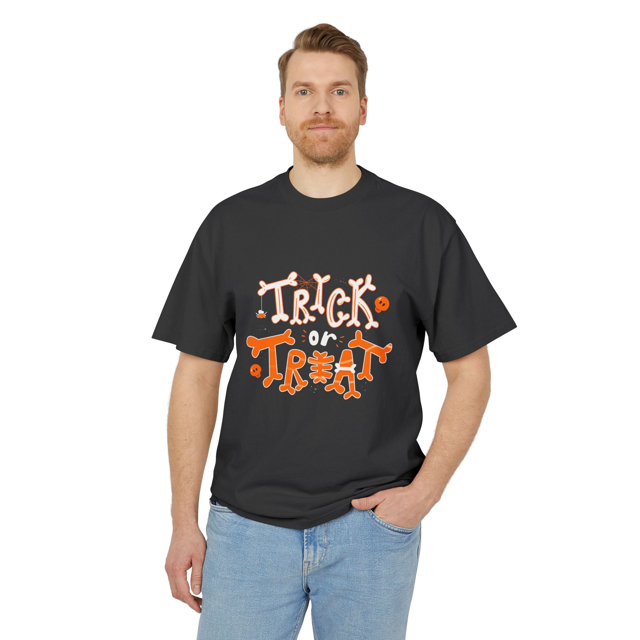 Halloween Trick or Treat | Unisex Heavy Faded Tee