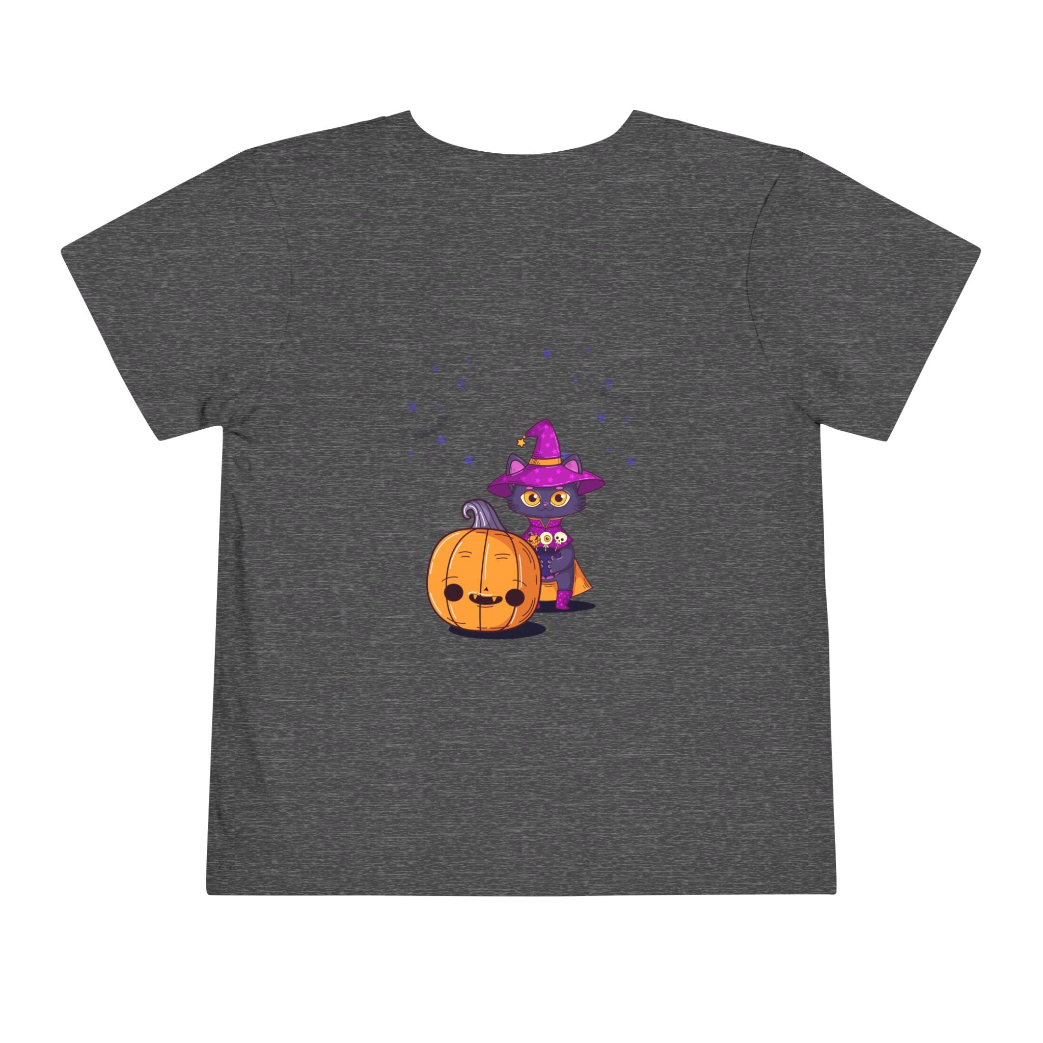 Halloween with Witch's Cats | Toddler Short Sleeve Tee