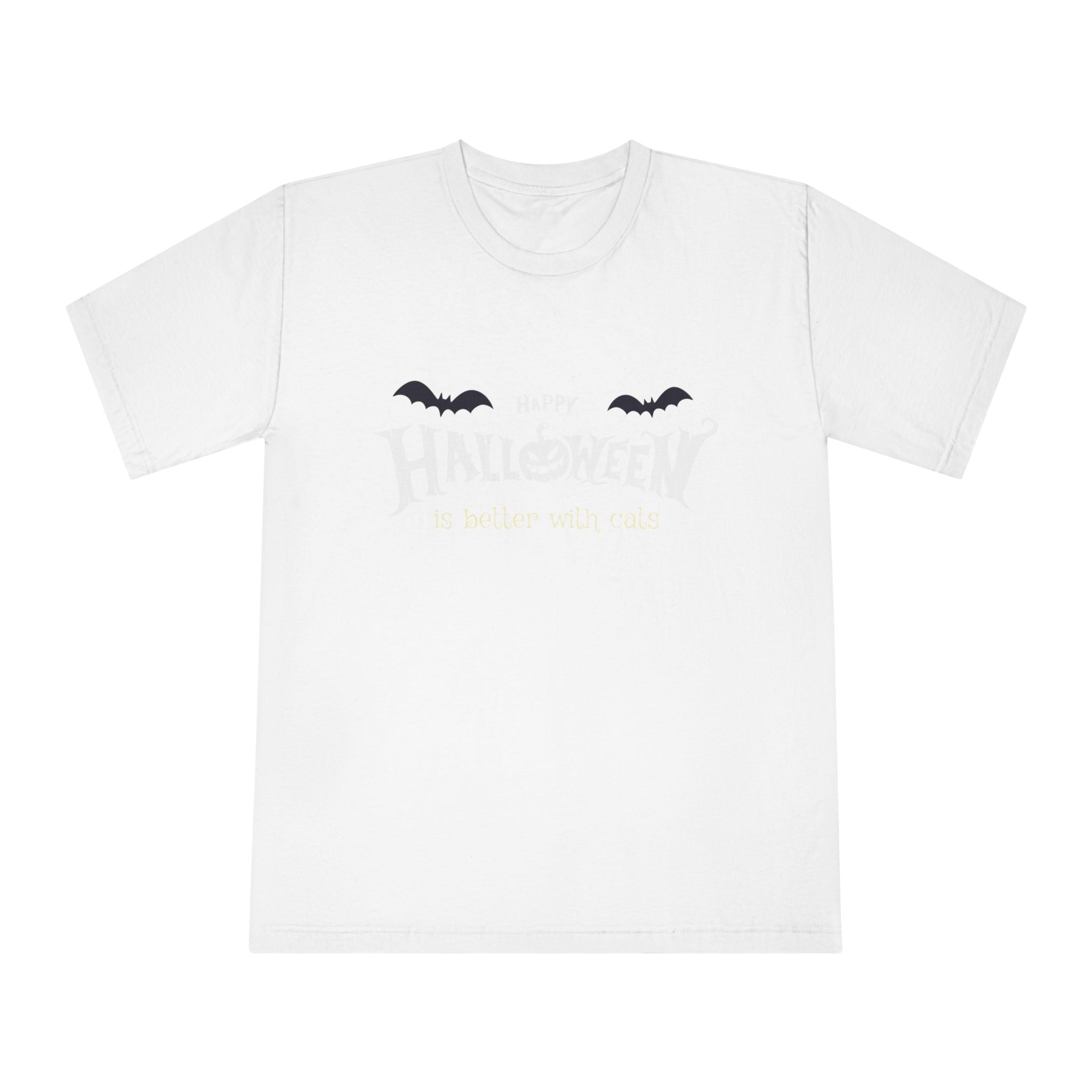 Halloween with Witch's Cats | Unisex Classic Crewneck T-Shirt