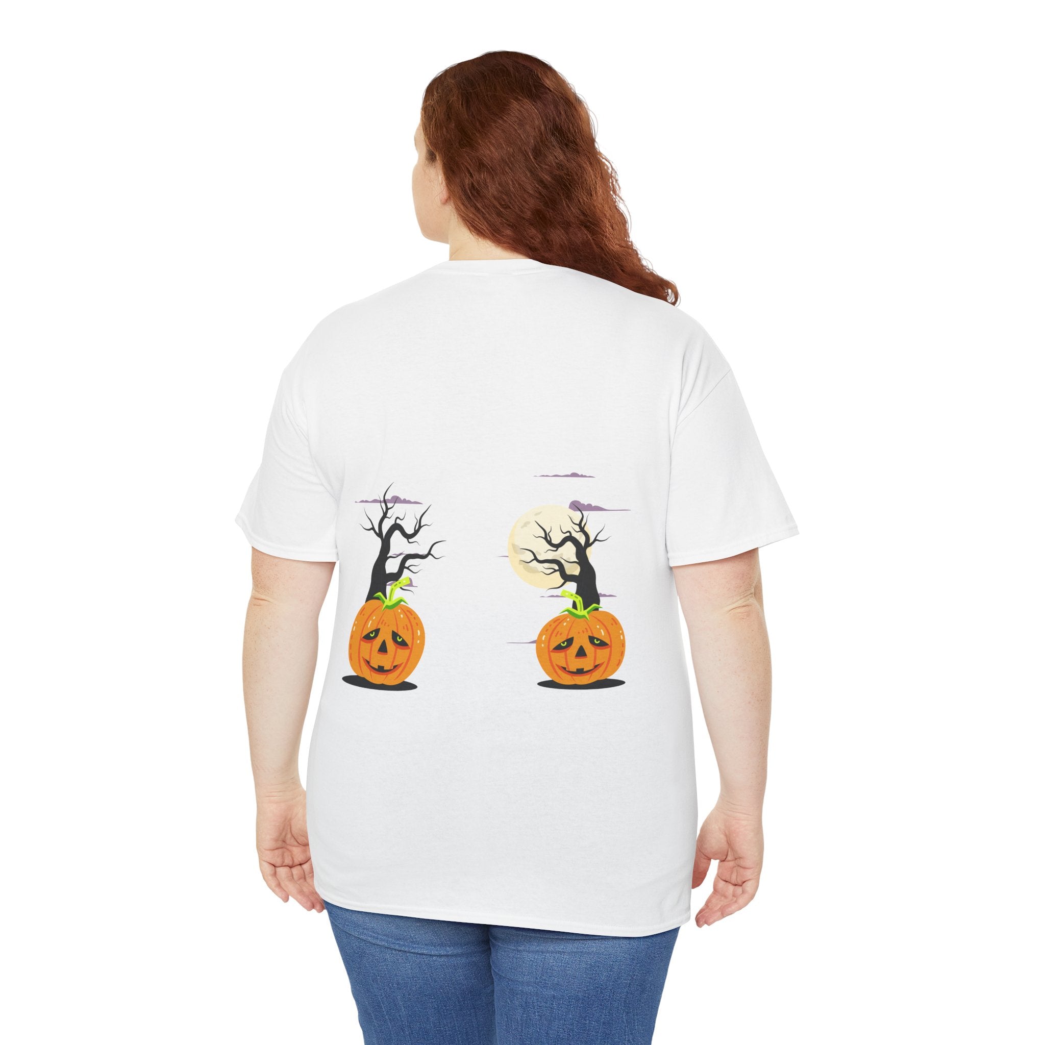 Halloween is Better with Cats | Unisex Heavy Cotton Tee