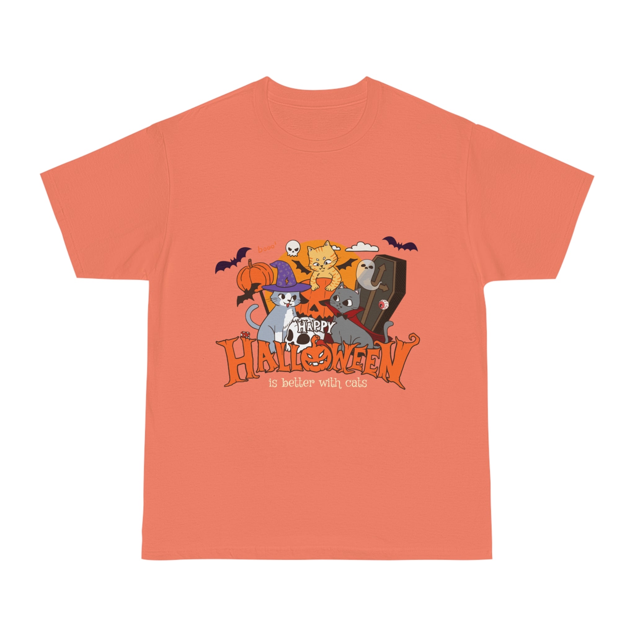 Halloween is Better with Cats | Unisex Hammer™ T-shirt
