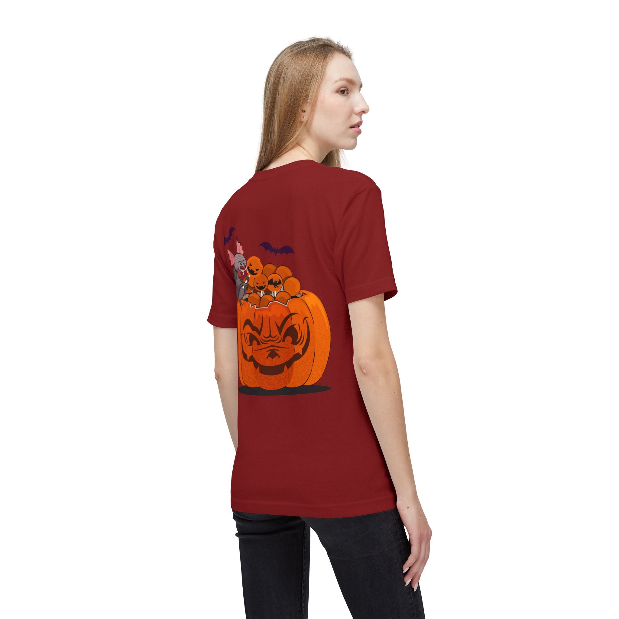 Halloween Trick or Treat | Unisex Midweight T-shirt, Made in US