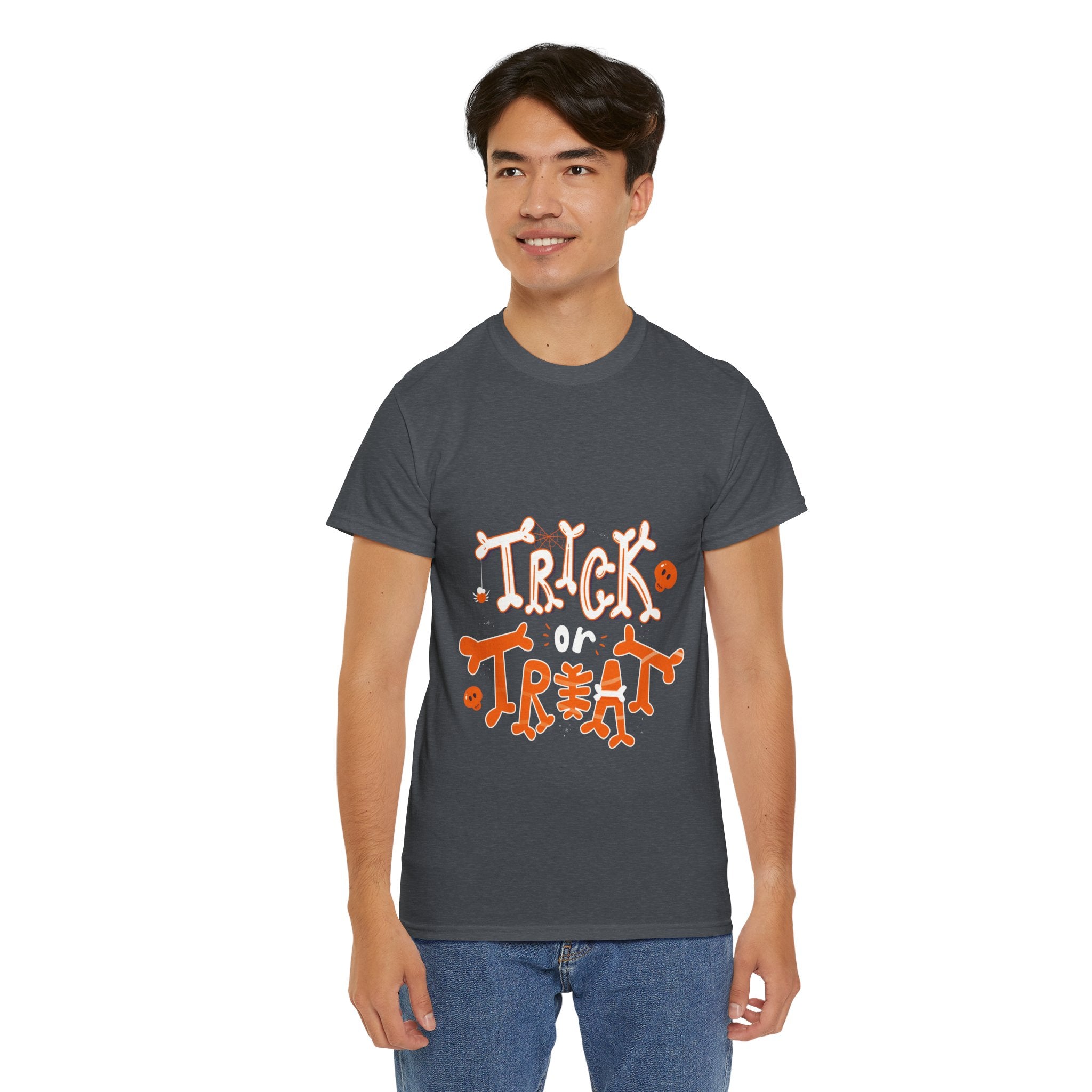 Halloween Trick or Treat | Unisex Heavy Cotton Tee