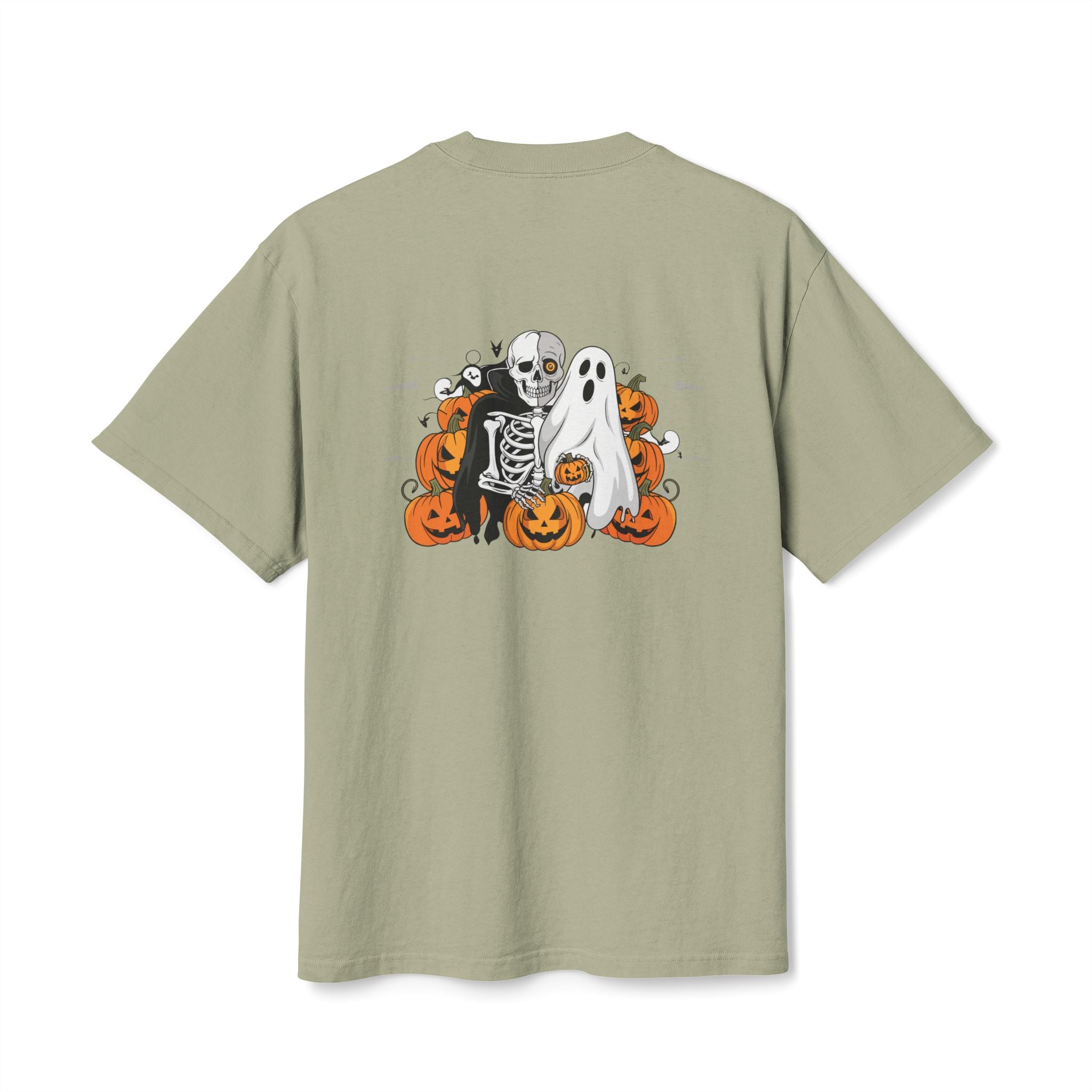 Halloween with Bats | Unisex Heavy Faded Tee