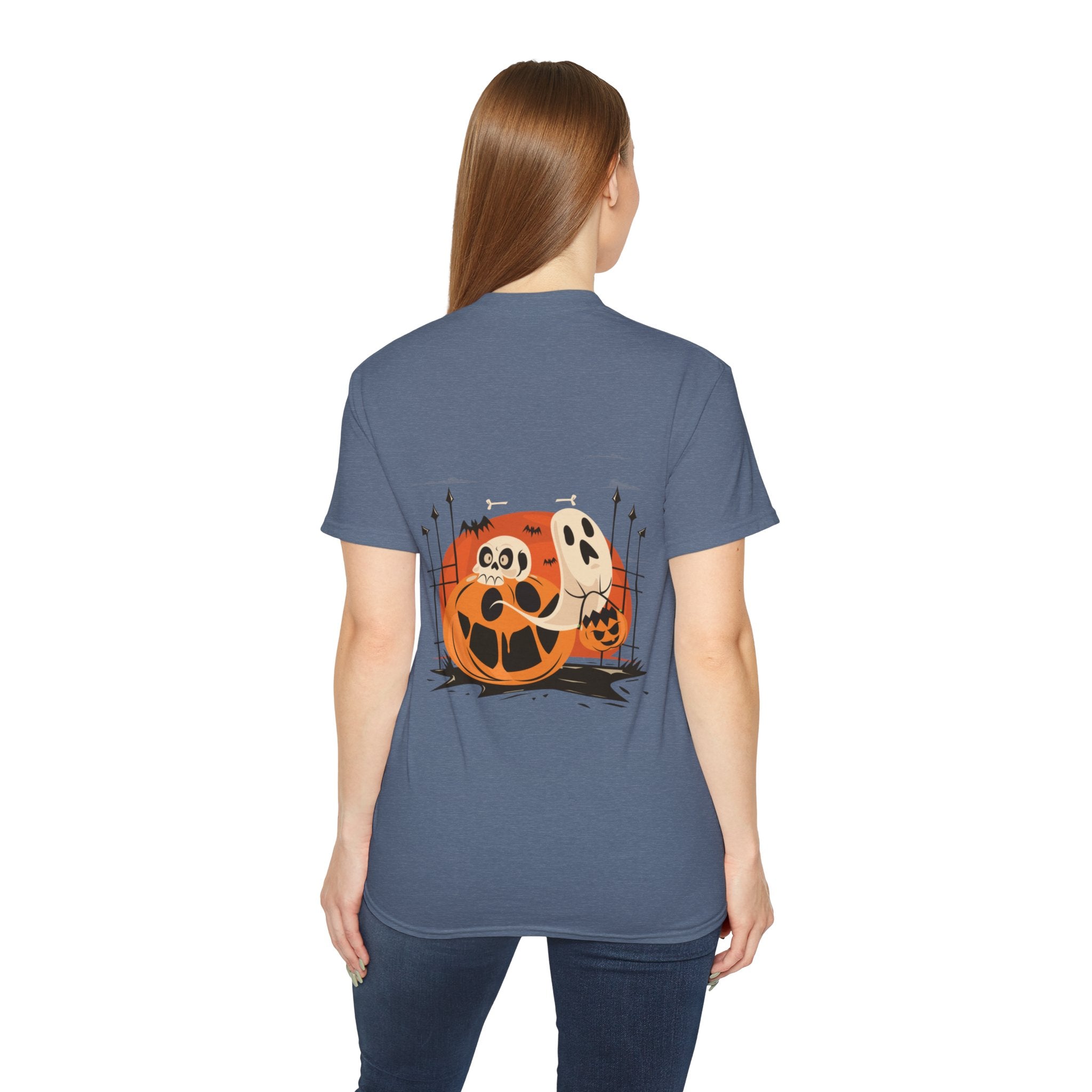 Halloween with Pumpkins | Unisex Ultra Cotton Tee