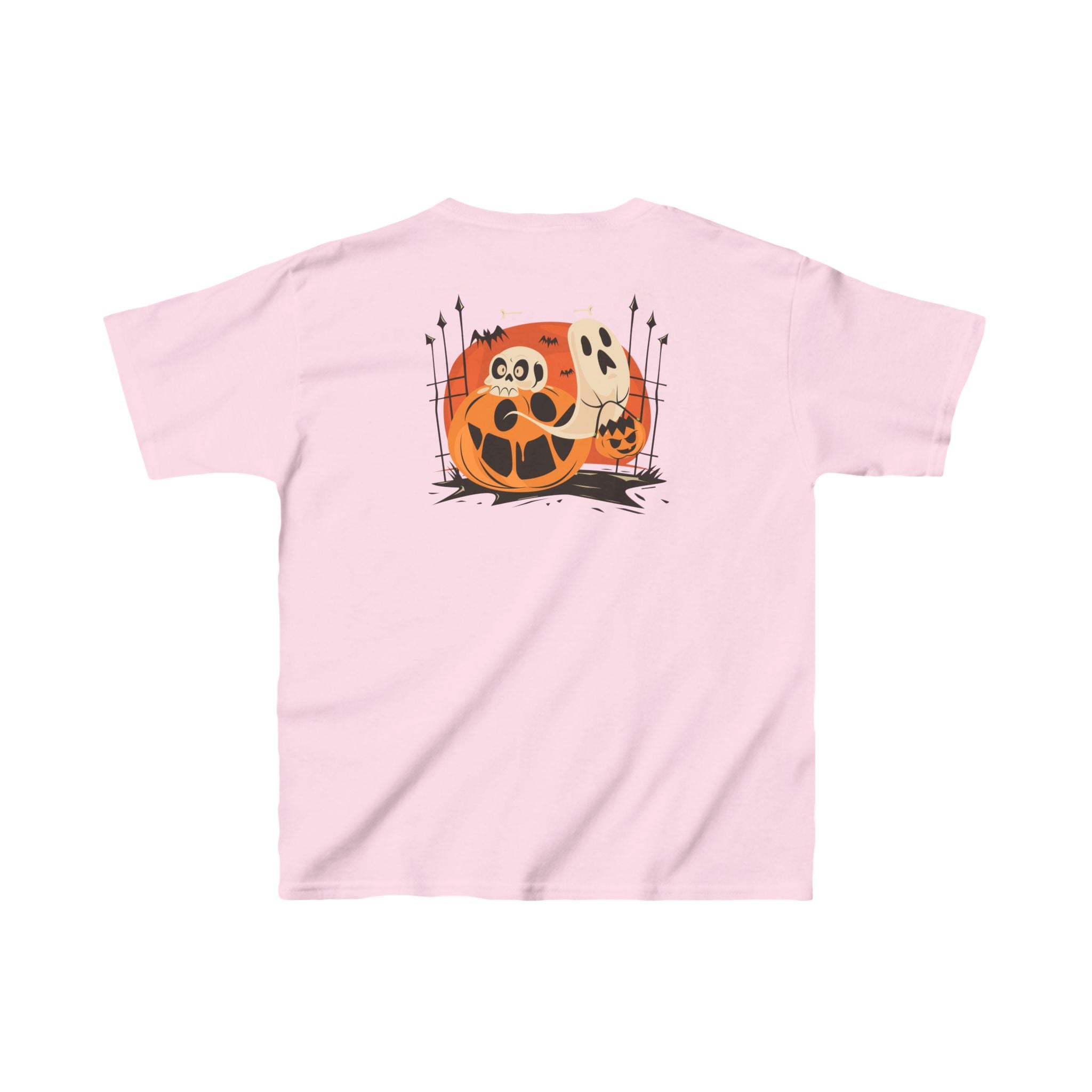 Halloween with Pumpkins | Kids Heavy Cotton Tee