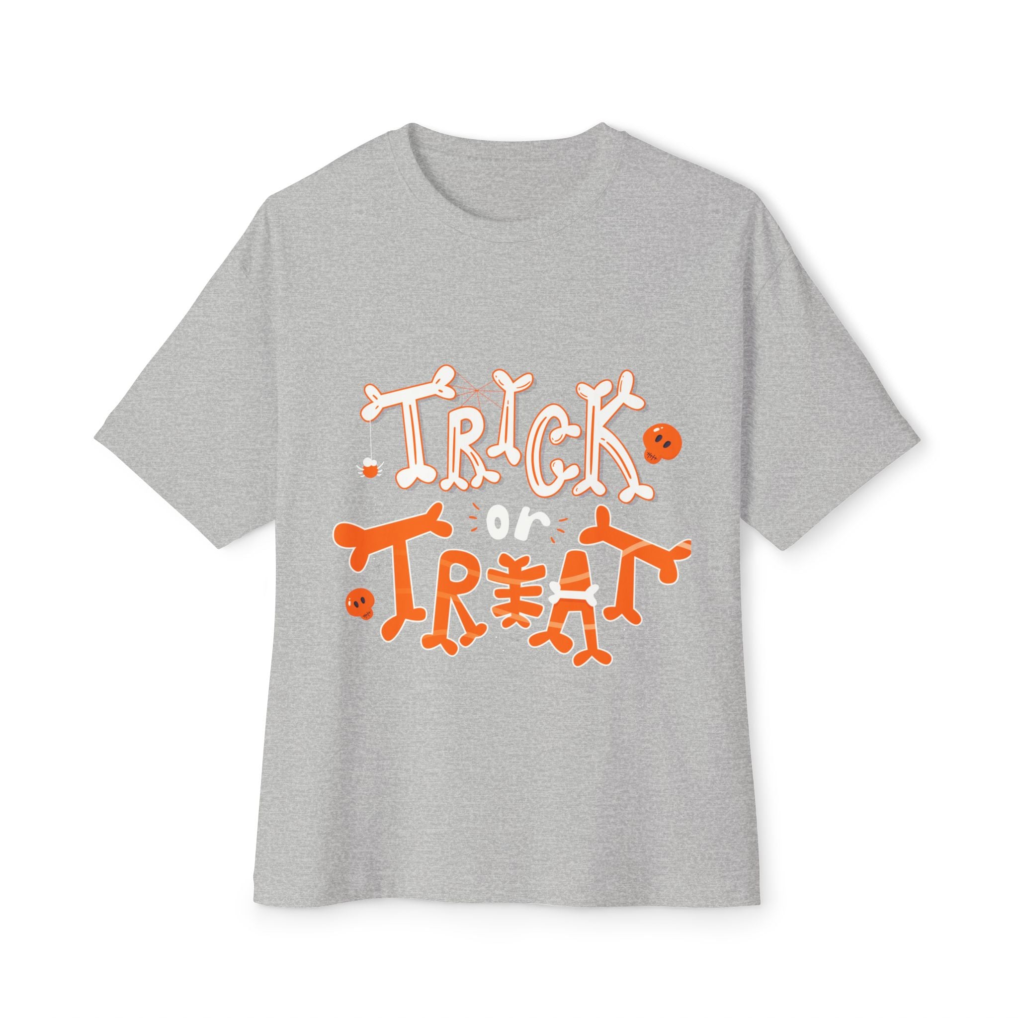 Halloween Trick or Treat | Unisex Oversized Boxy Tee