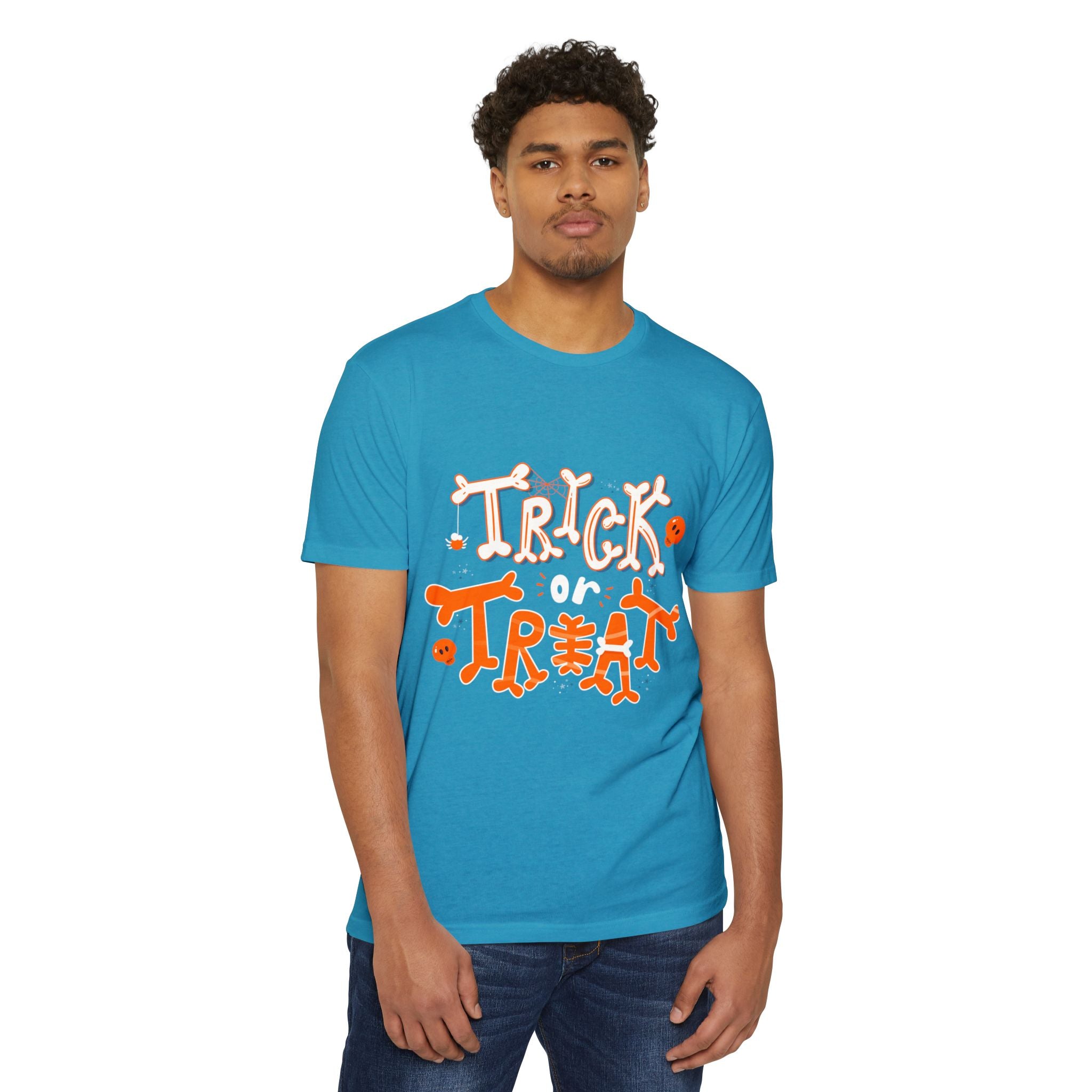 Halloween Trick or Treat | Unisex CVC Jersey T-shirt