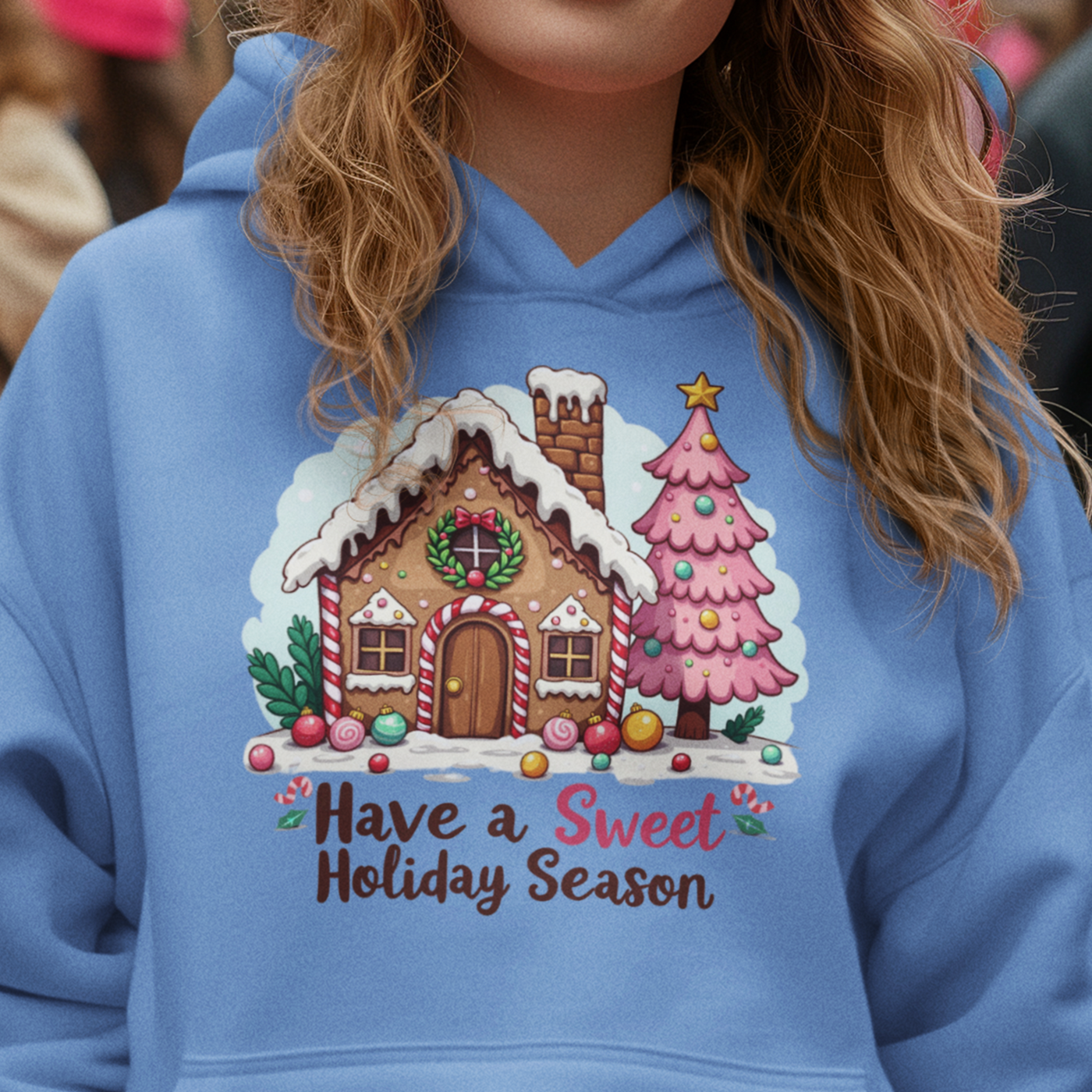 Have a Sweet Holiday Season | Gingerbread House Christmas | Unisex Hoodie