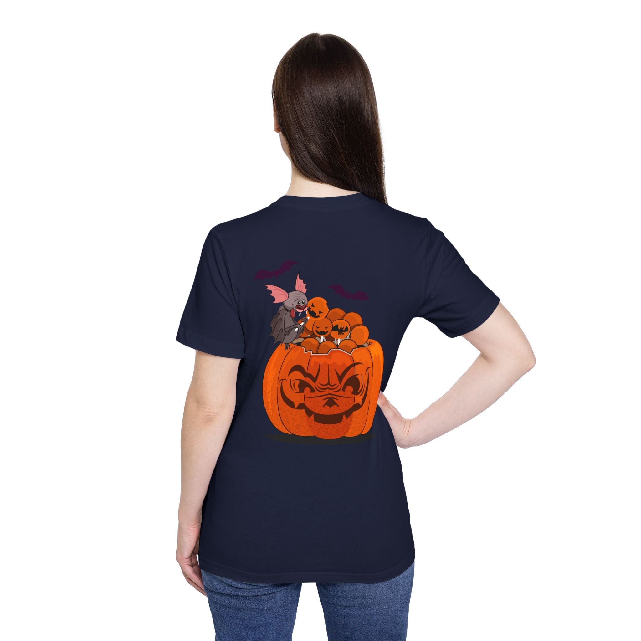 Halloween Trick or Treat | USA-Made Unisex Short-Sleeve Jersey T-Shirt