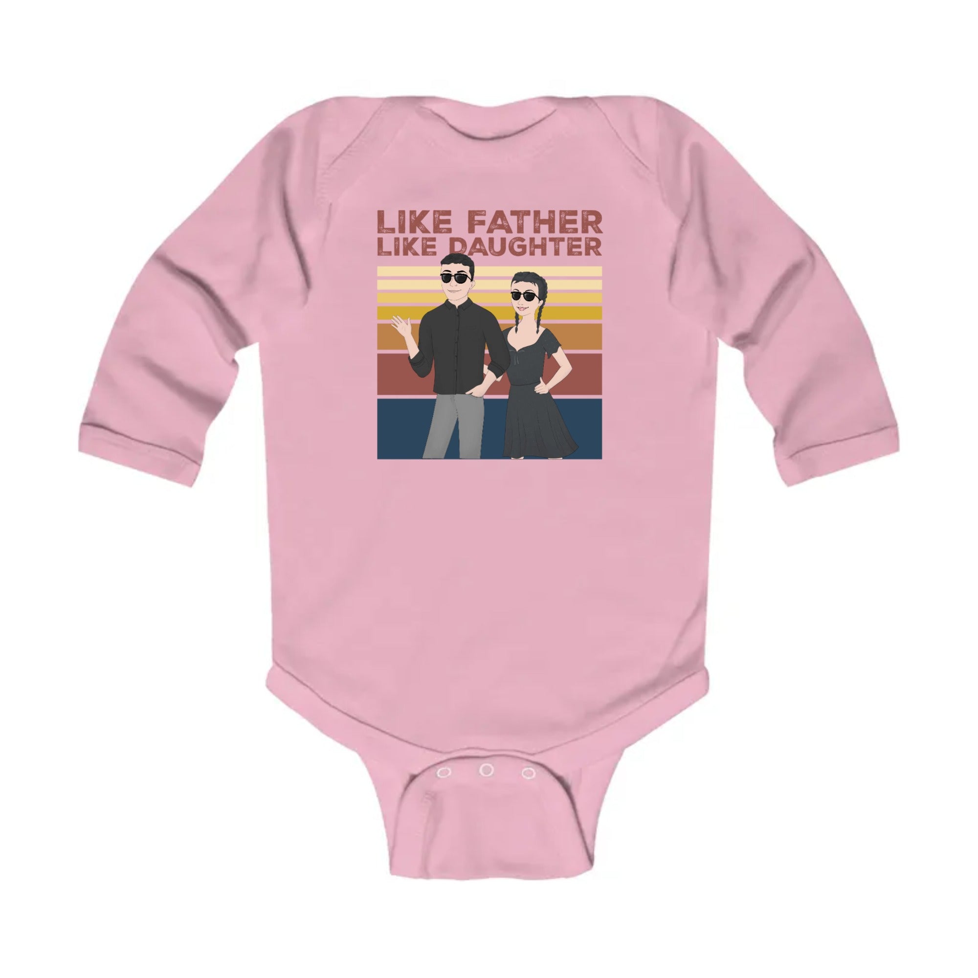 Like father like daughter | Infant Long Sleeve Bodysuit