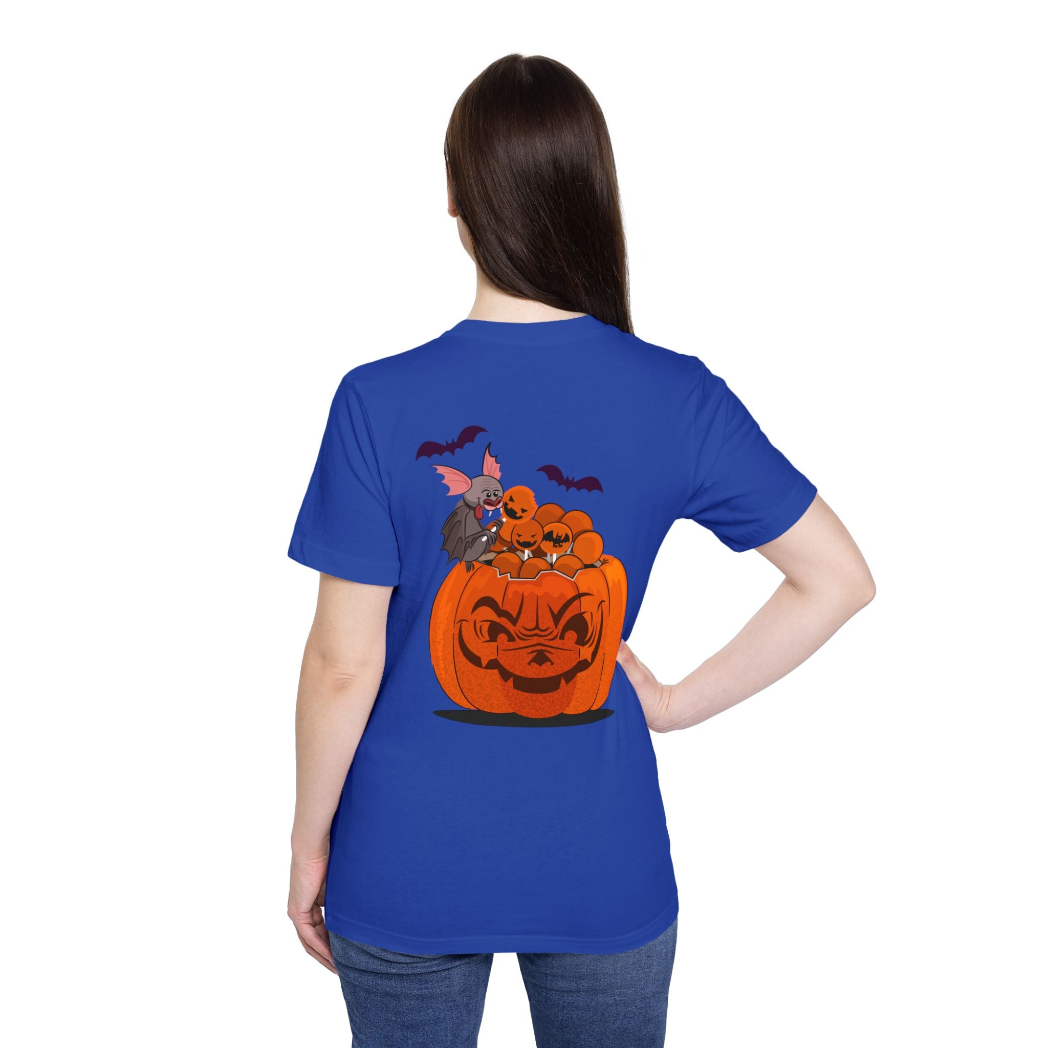 Halloween Trick or Treat | USA-Made Unisex Short-Sleeve Jersey T-Shirt
