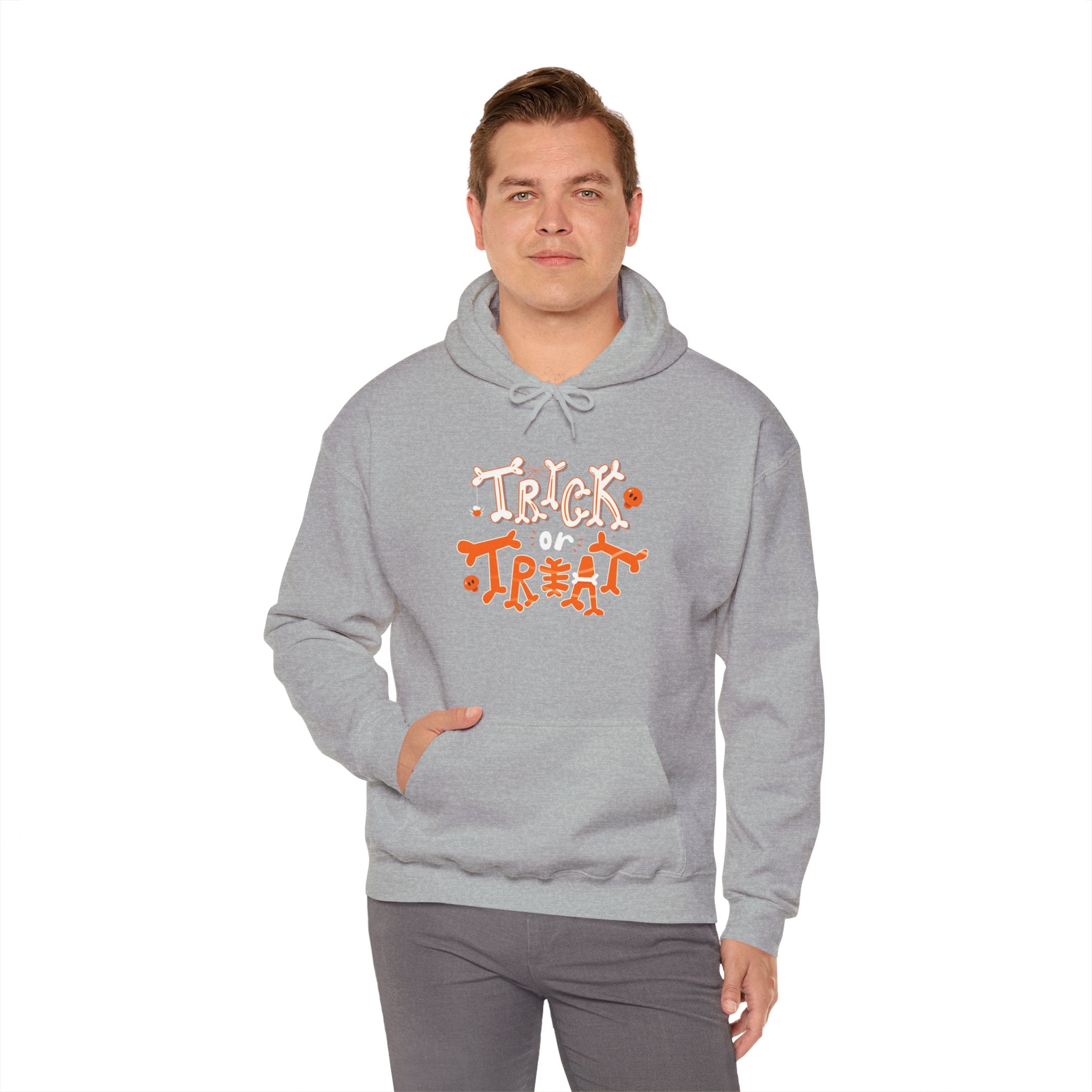 Halloween Trick or Treat  | Unisex Heavy Blend Hooded Sweatshirt