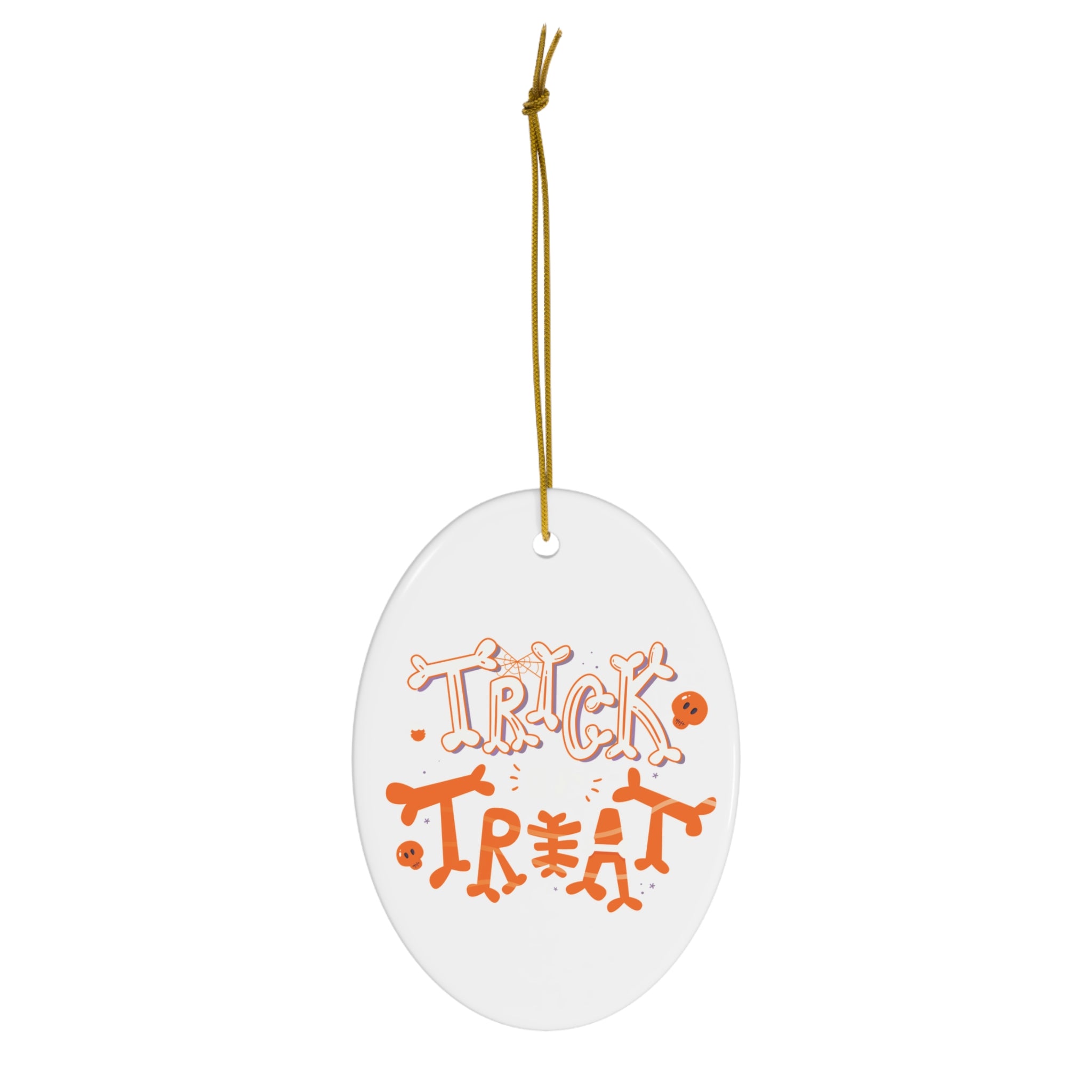 Halloween Trick or Treat | Ceramic Ornament