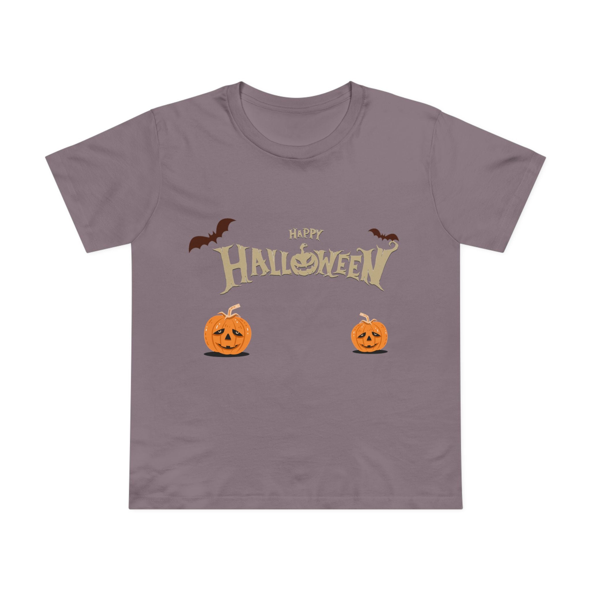 Halloween with Pumpkins | Women’s Maple Tee
