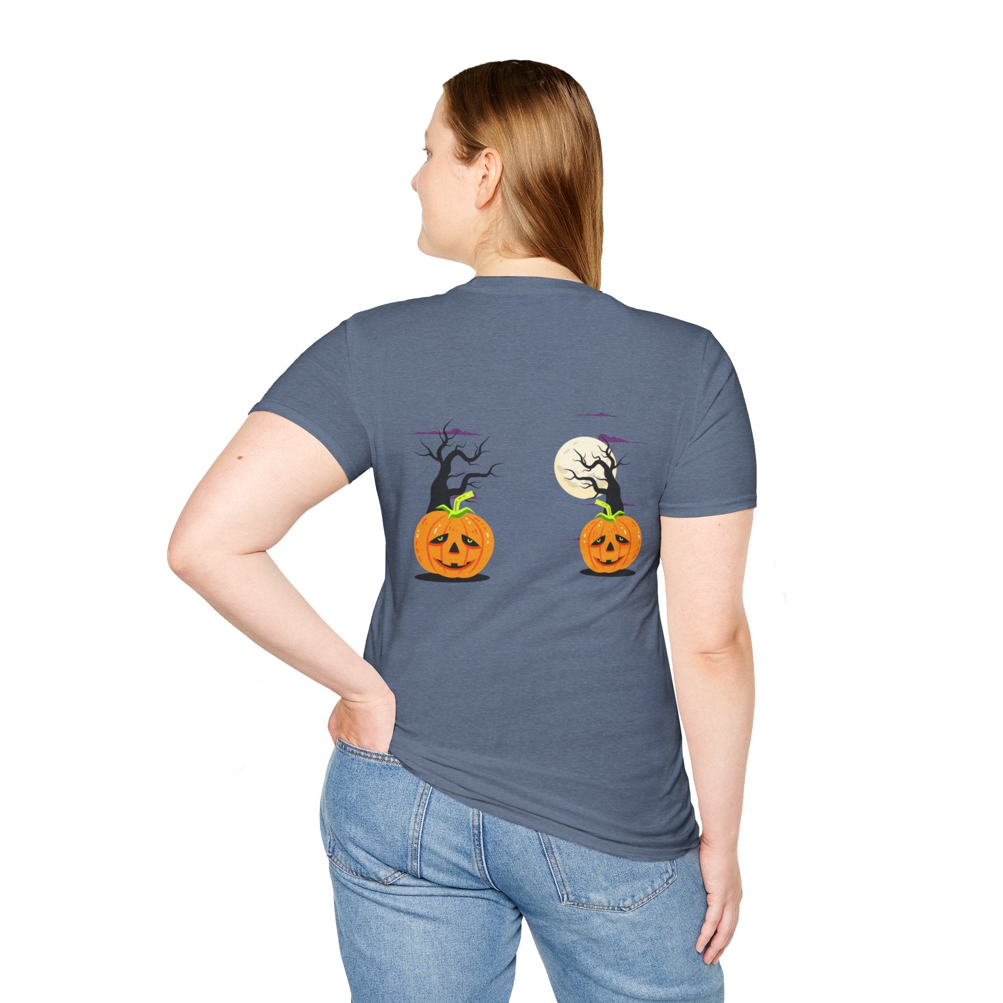 Halloween is Better with Cats | Unisex Softstyle T-Shirt
