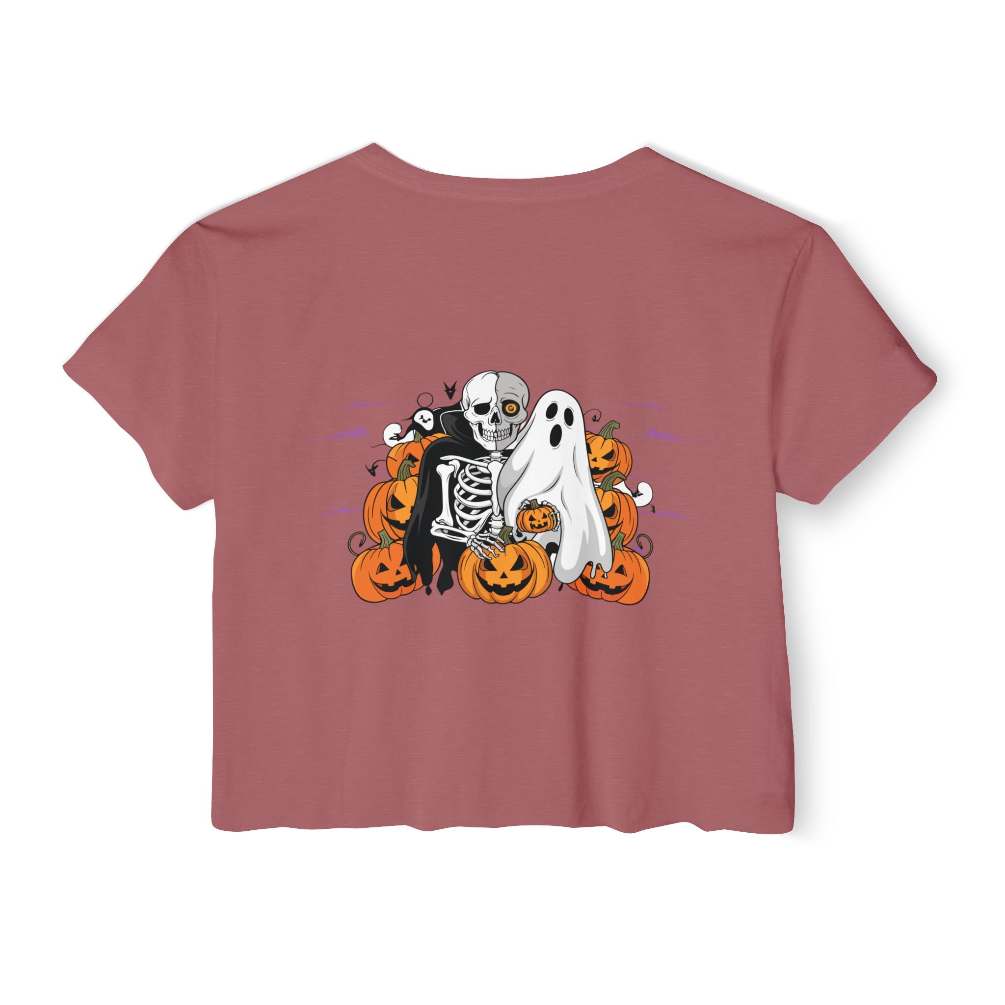 Halloween with Bats | Women's Festival Crop Top