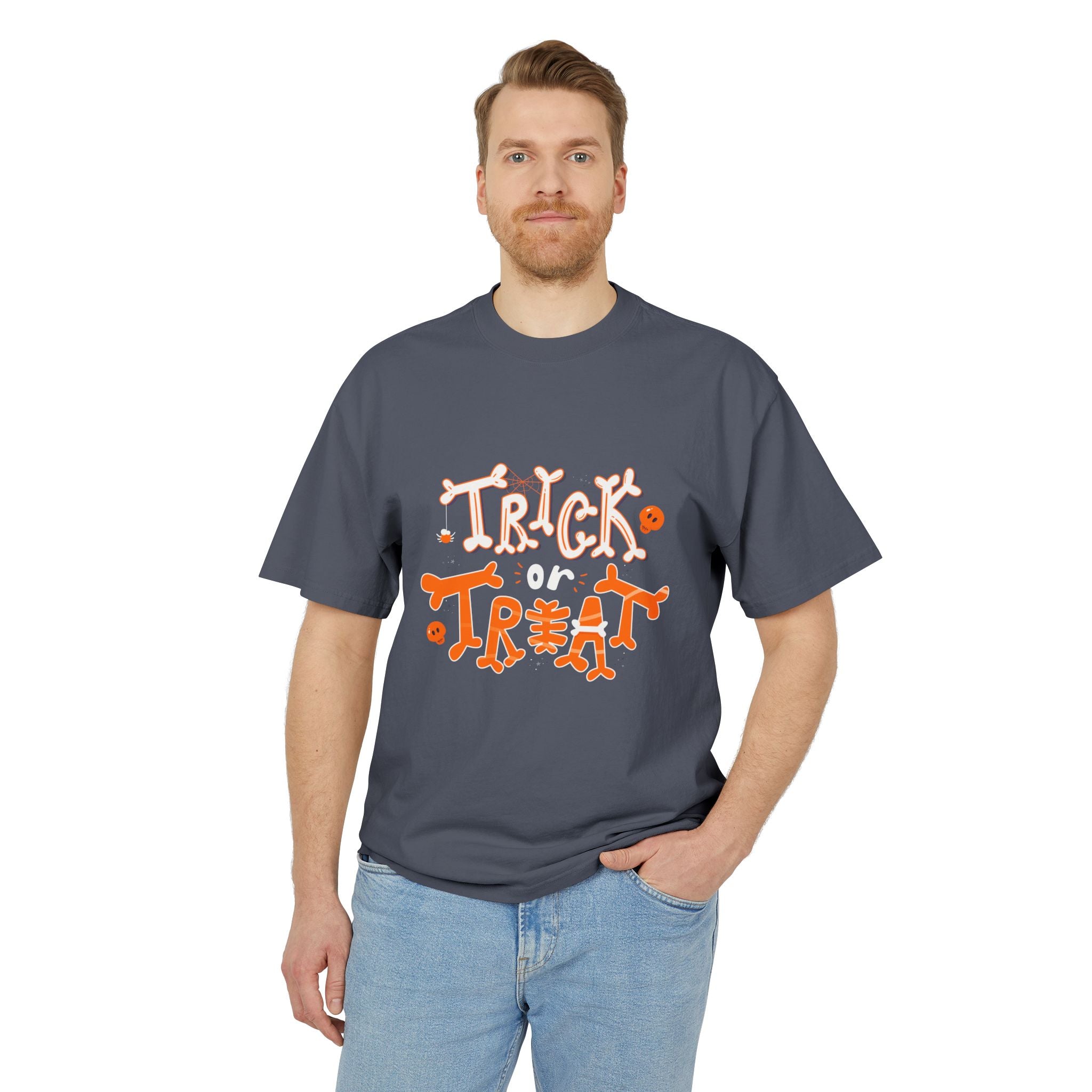 Halloween Trick or Treat | Unisex Heavy Faded Tee