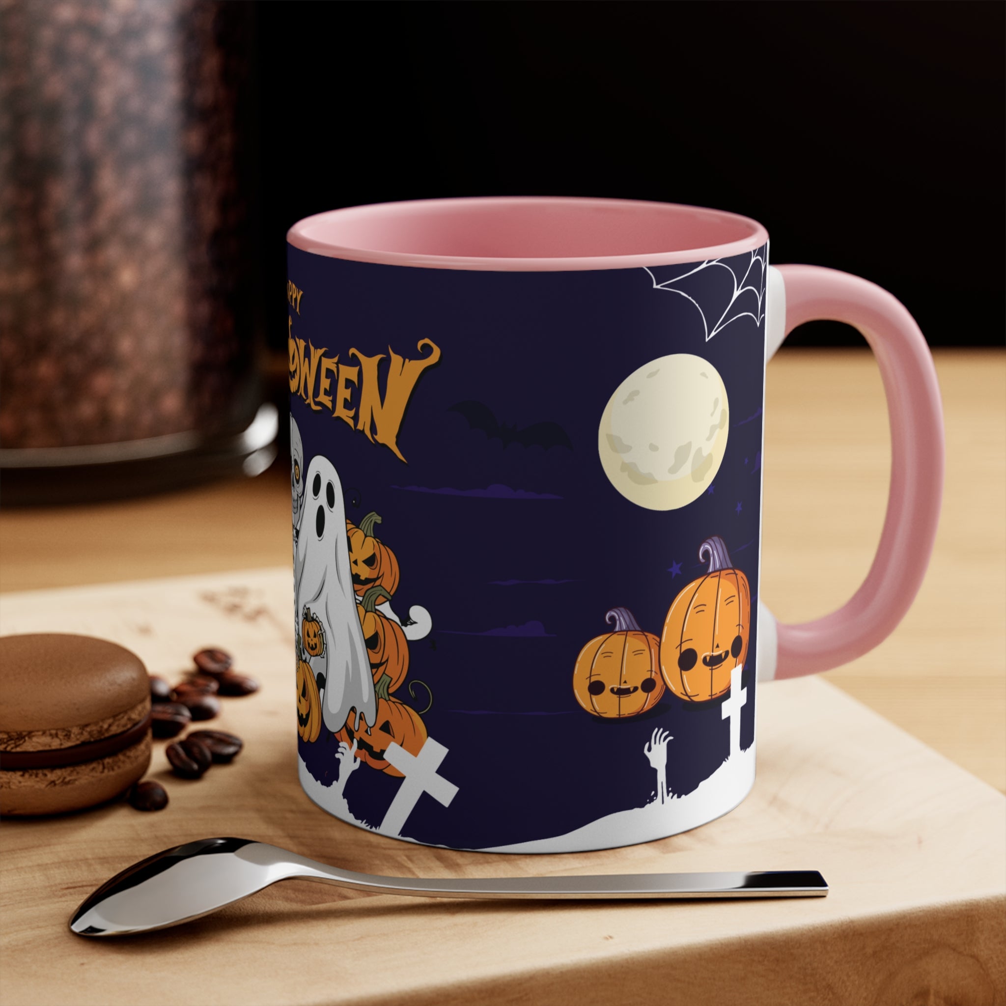 Halloween is Better with Skeleton | Accent Mugs