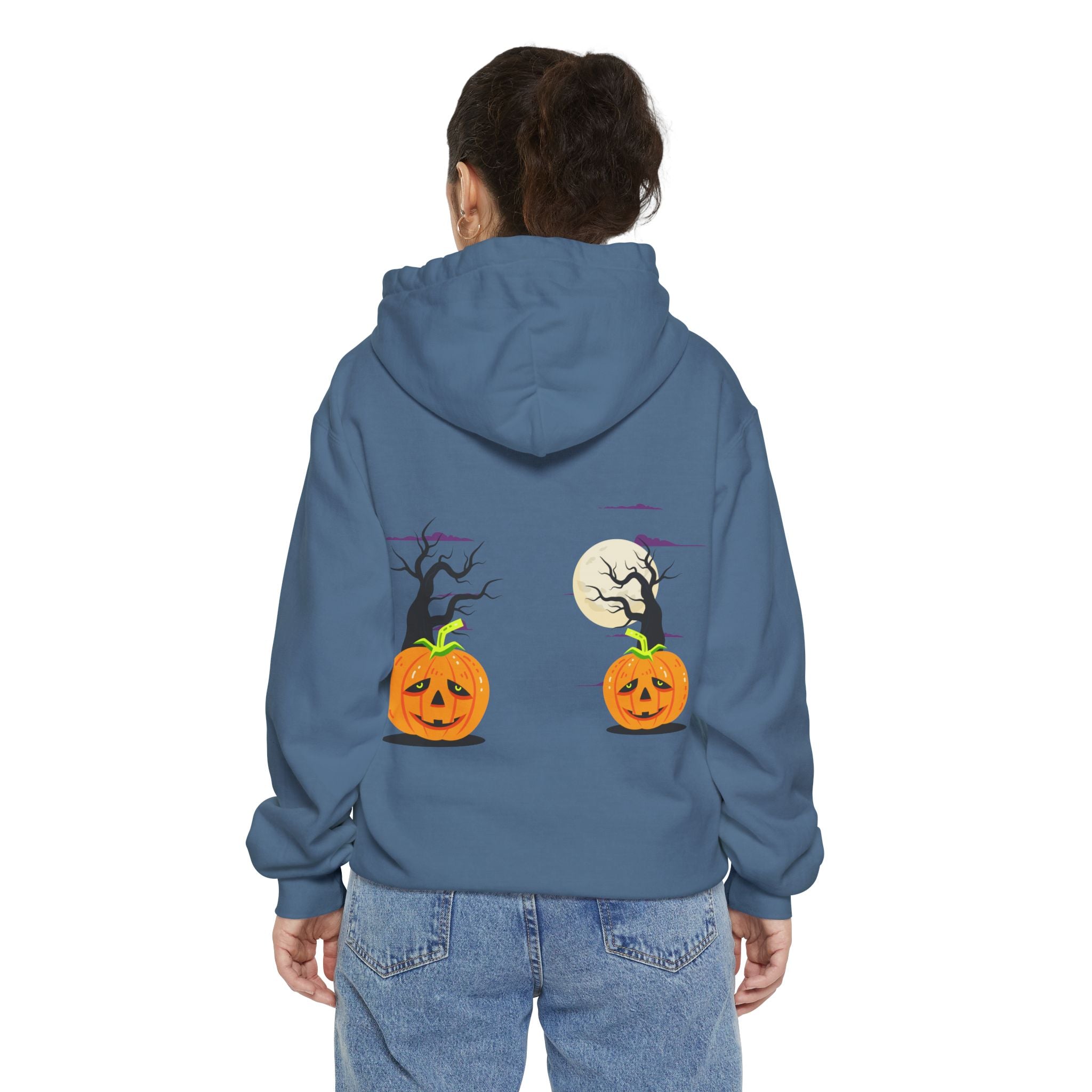 Halloween is Better with Cats | Unisex Garment-Dyed Hoodie