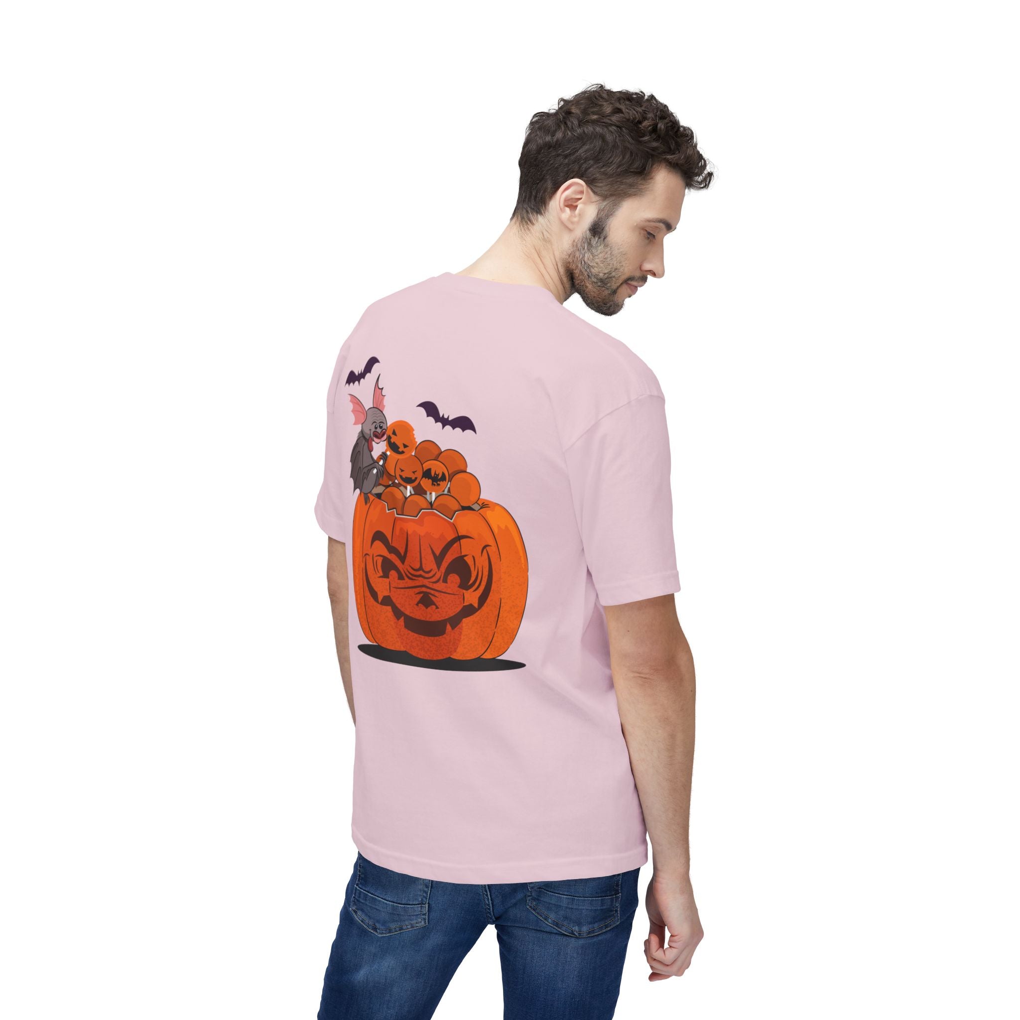 Halloween Trick or Treat | Unisex Midweight T-shirt, Made in US