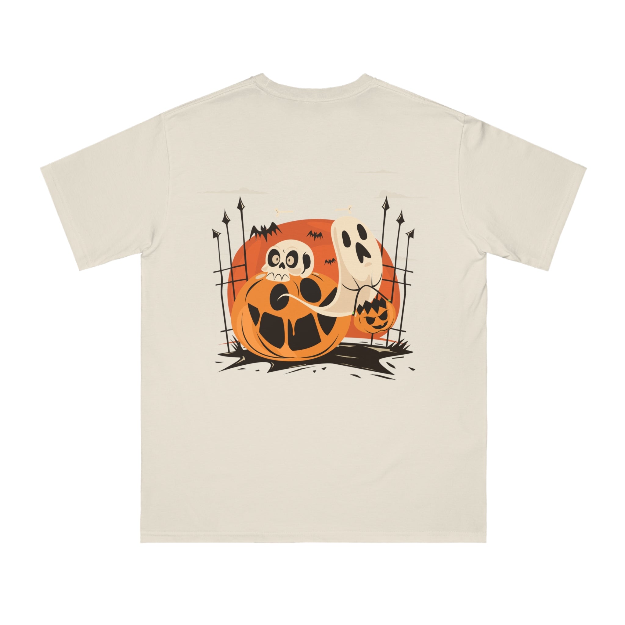 Halloween with Pumpkins | Organic Unisex Classic T-Shirt