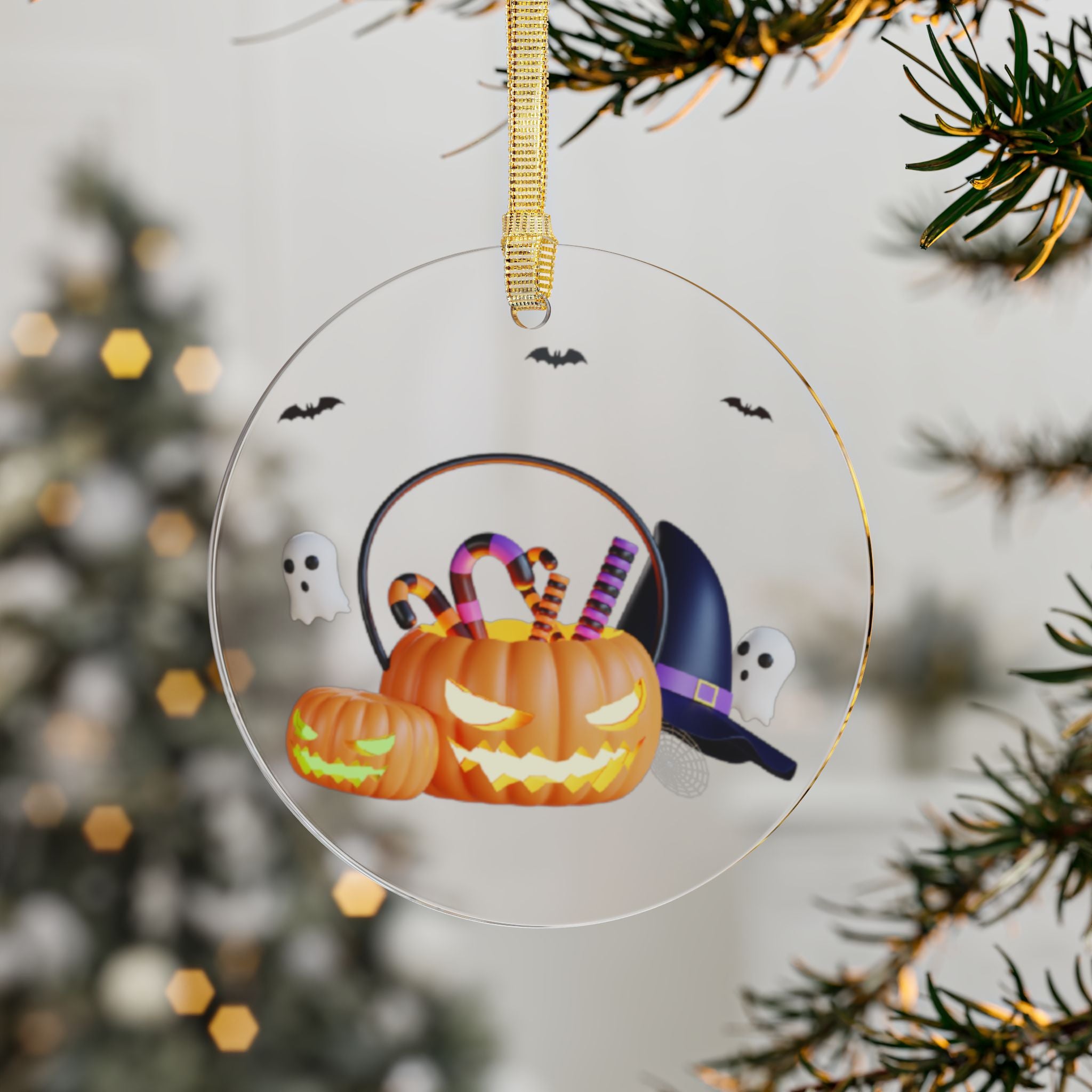 Halloween Ghostly Fun | Acrylic Ornaments