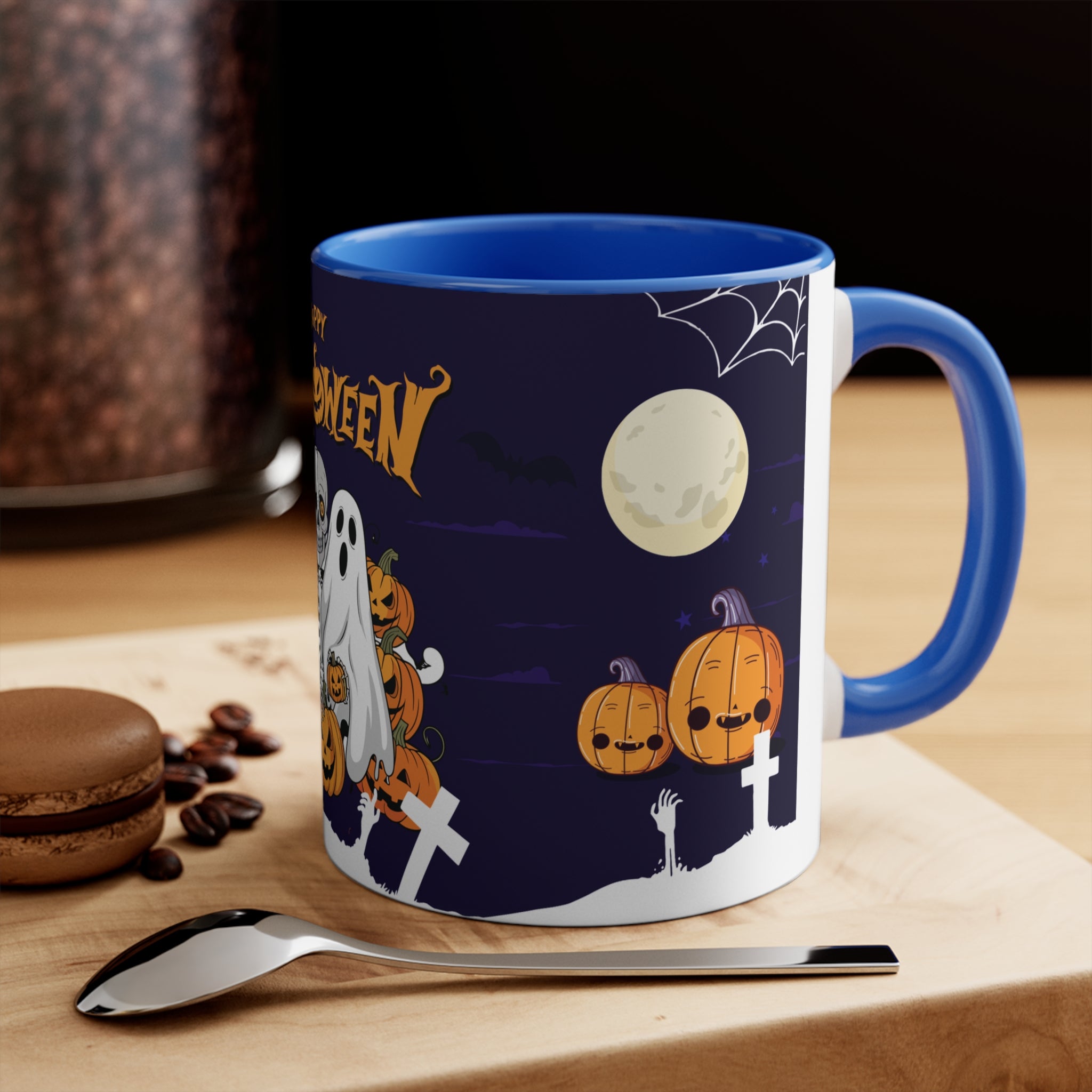 Halloween is Better with Skeleton | Accent Mug