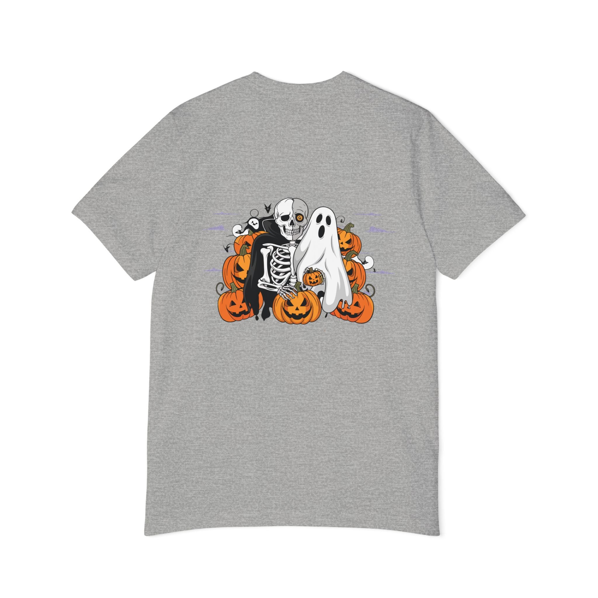 Halloween with Bats | USA-Made Unisex Short-Sleeve Jersey T-Shirt