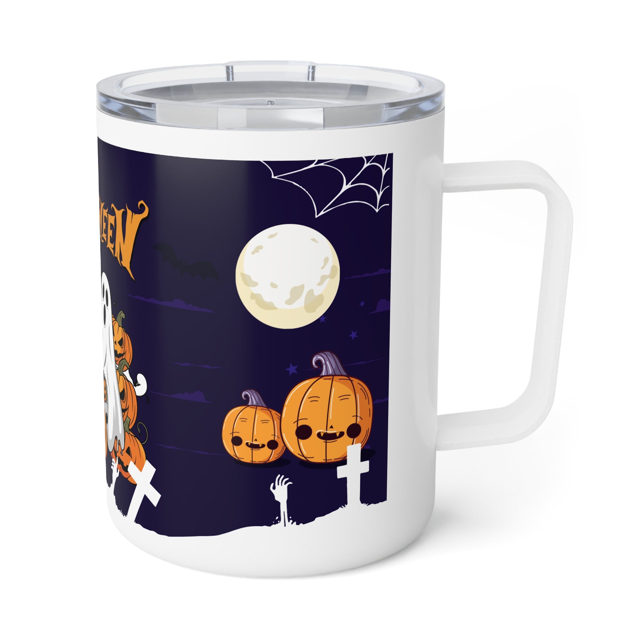 Halloween is Better with Skeleton | Insulated Coffee Mug