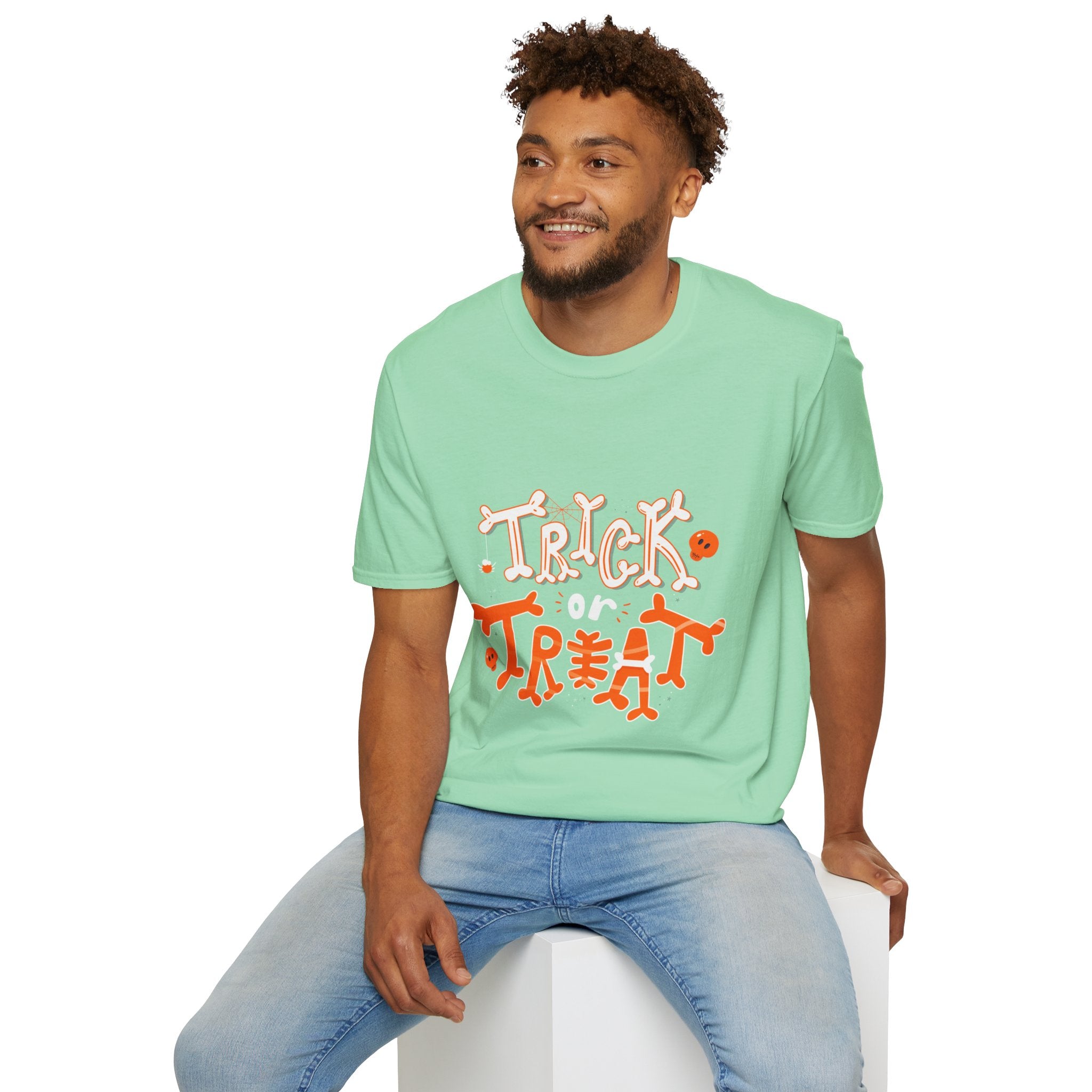 Halloween Trick or Treat  | Unisex Softstyle T-Shirt