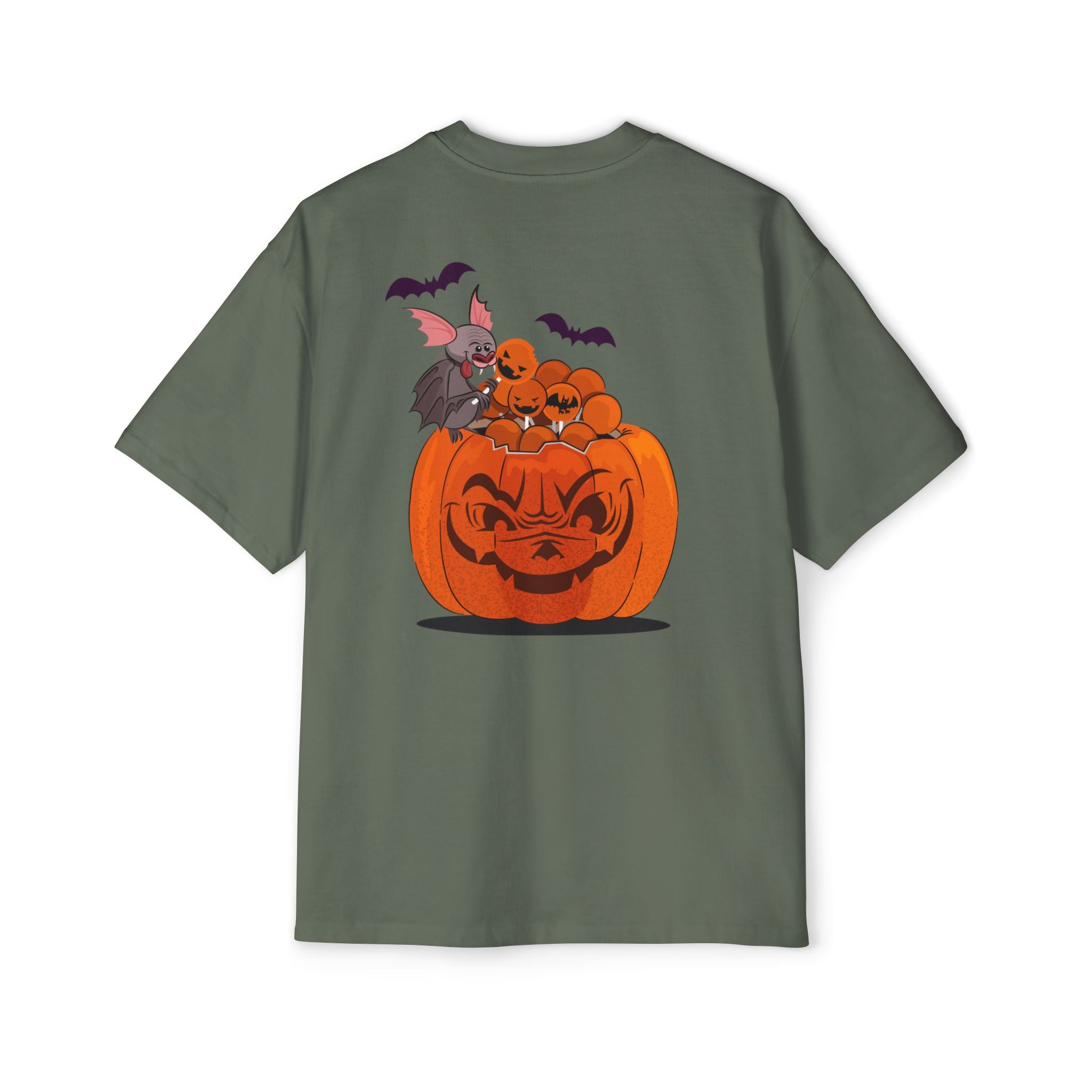 Halloween Trick or Treat | Men's Heavy Oversized Tee