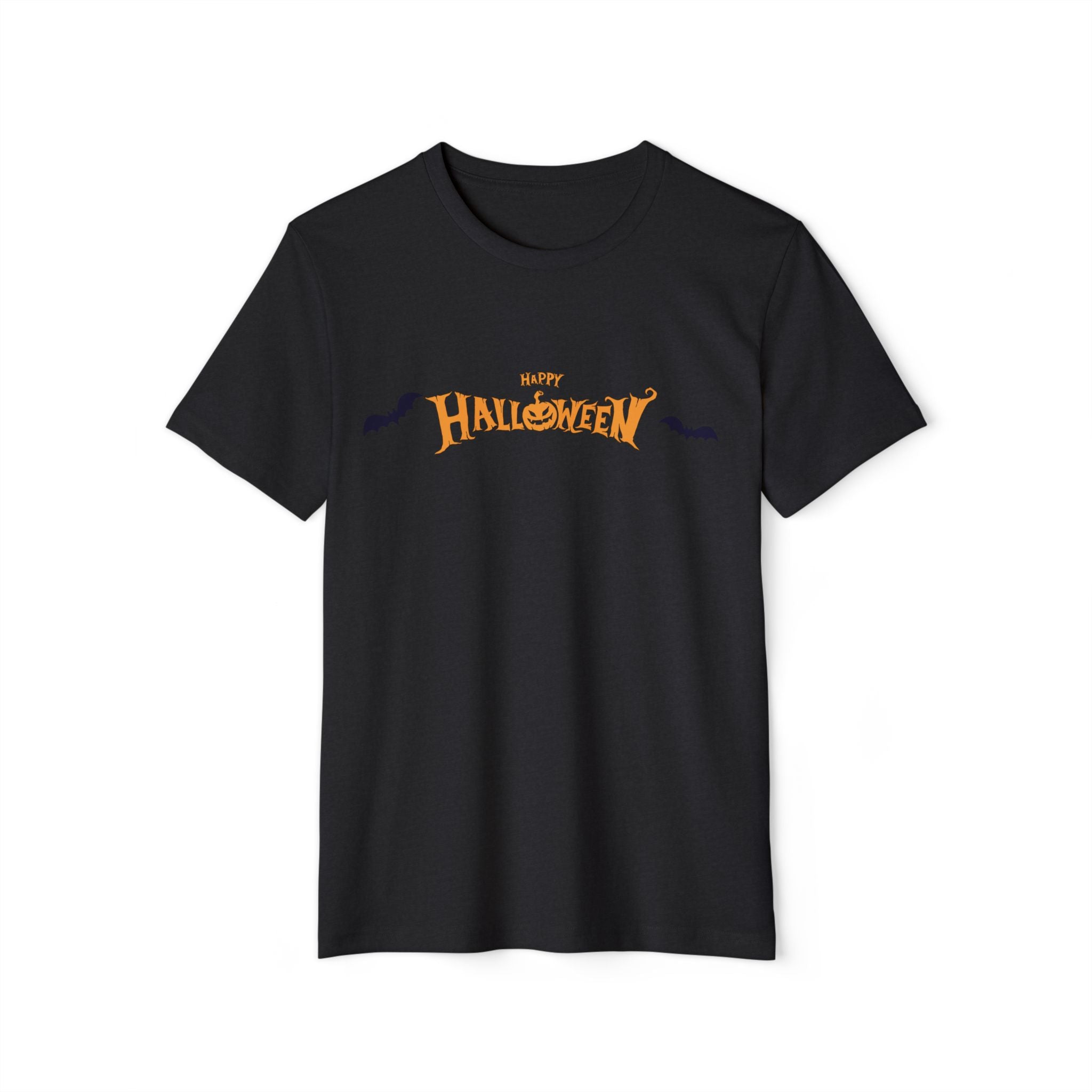 Halloween with Bats | Unisex Recycled Organic T-Shirt