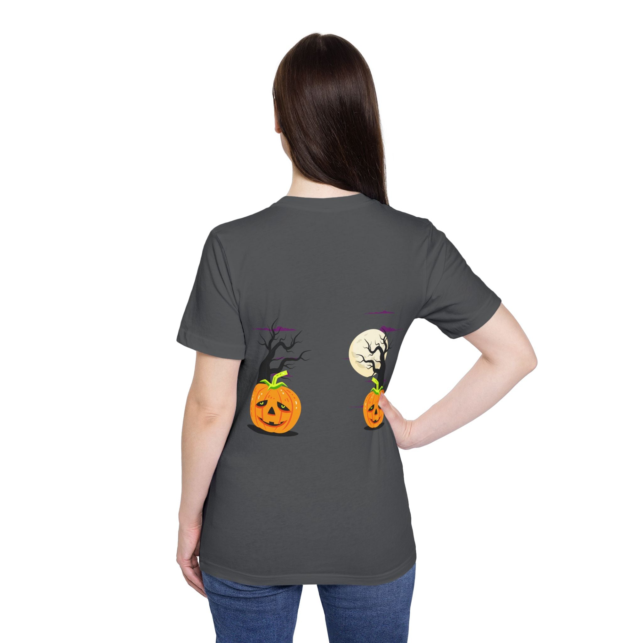 Halloween is Better with Cats | USA-Made Unisex Short-Sleeve Jersey T-Shirt