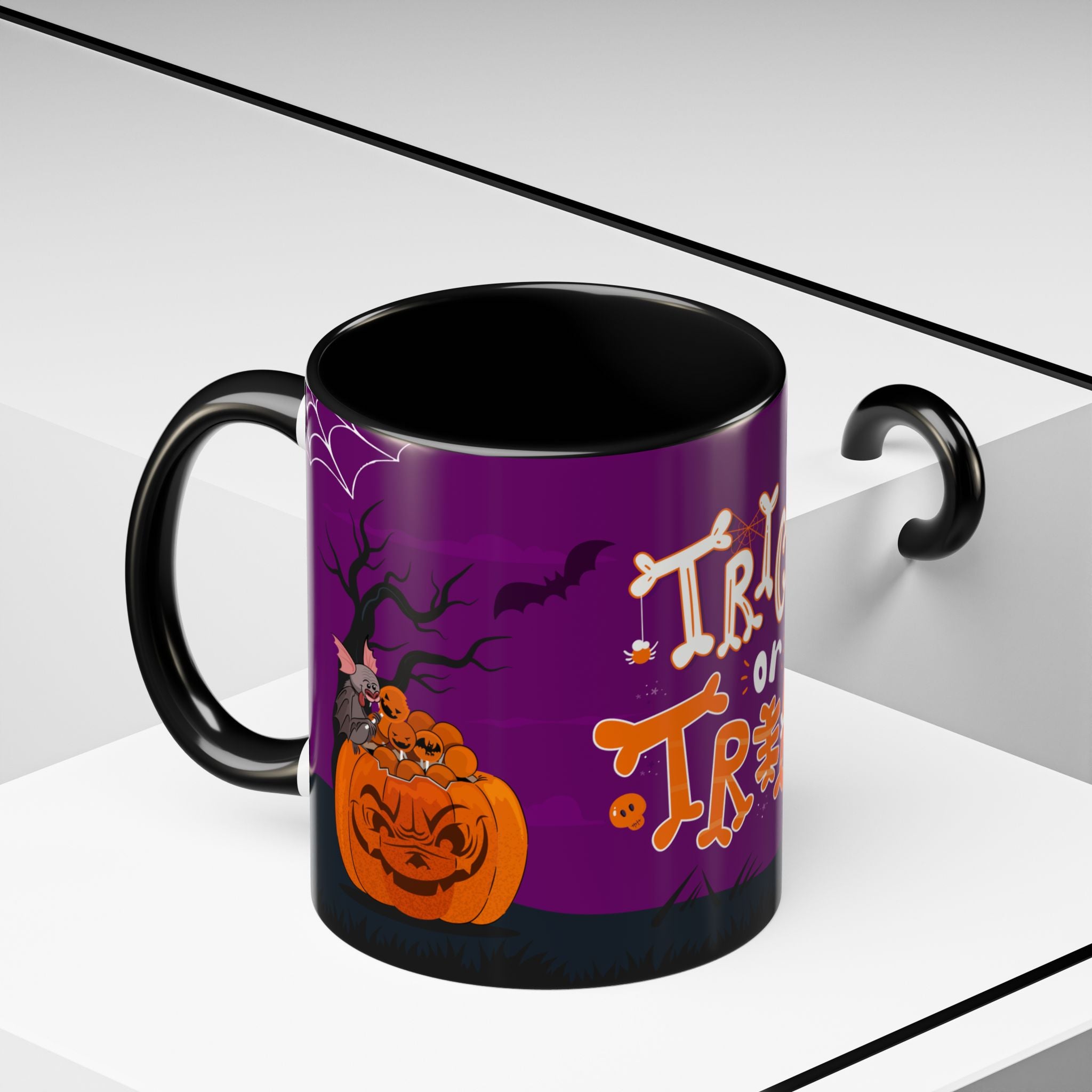 Halloween Trick or Treat | Accent Coffee Mug