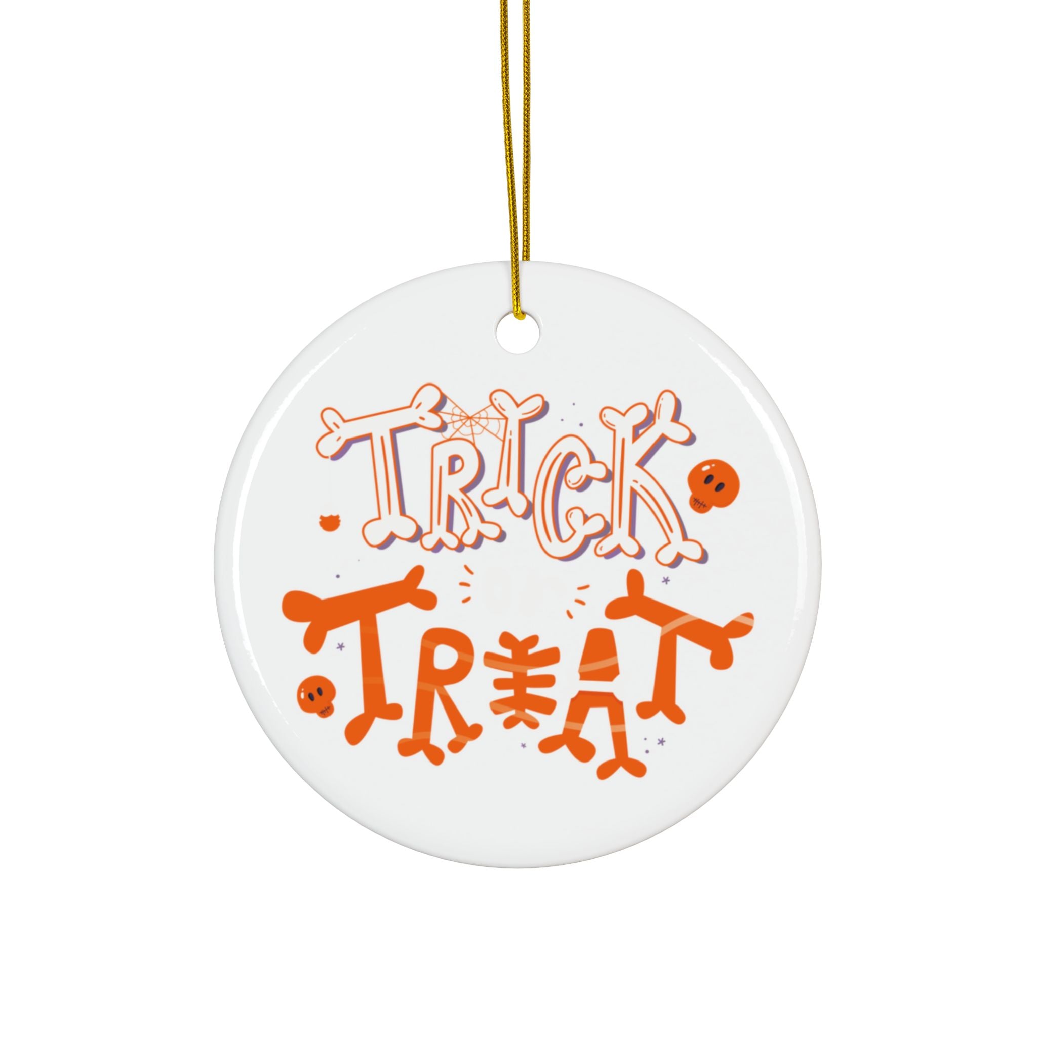 Halloween Trick or Treat | Ceramic Ornaments