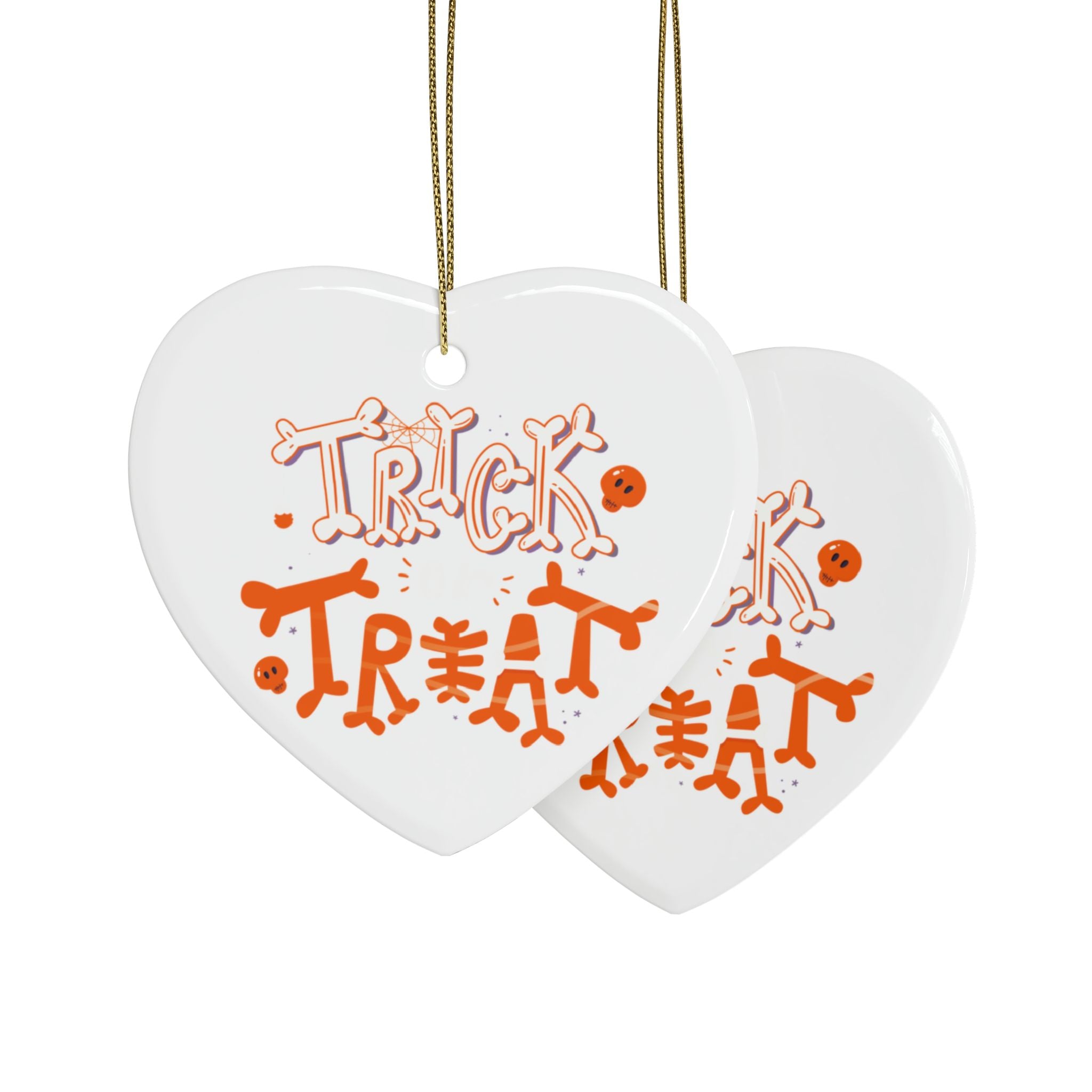 Halloween Trick or Treat | Ceramic Ornaments