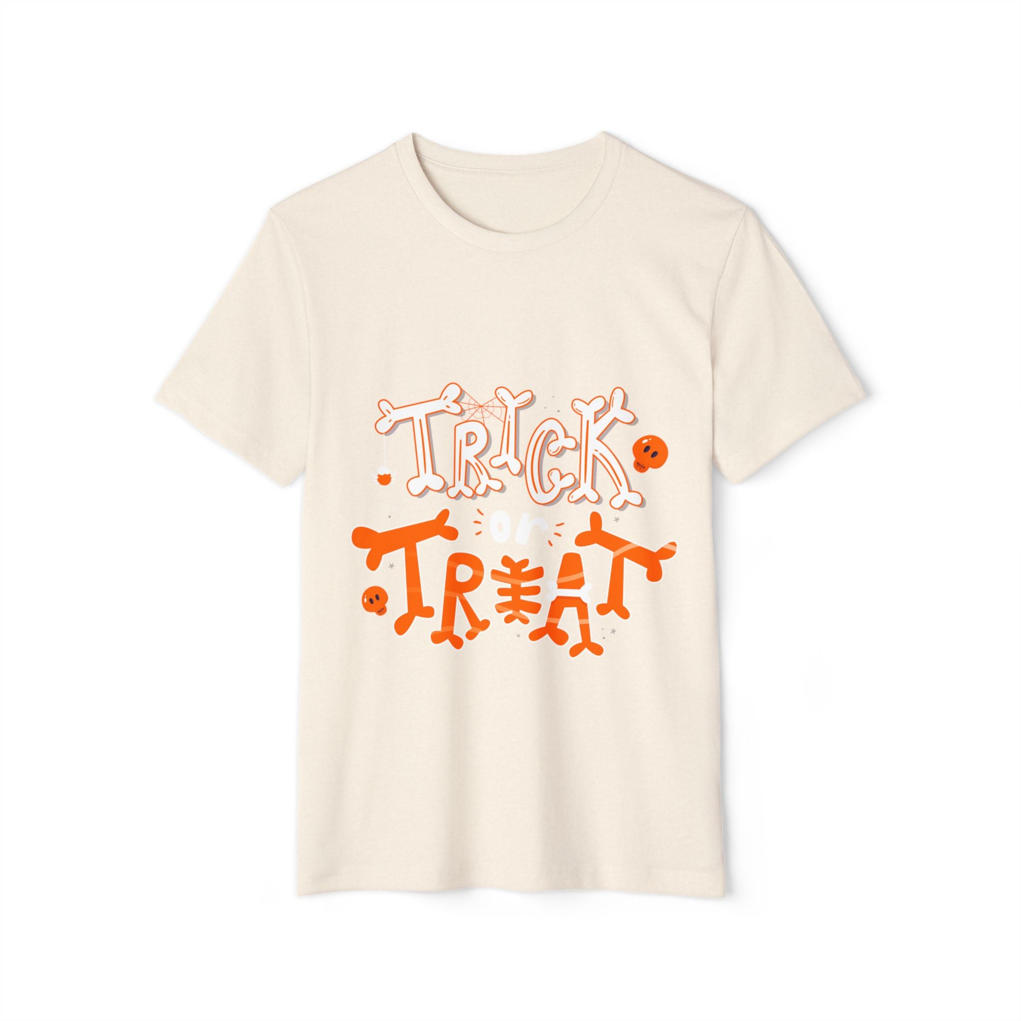 Halloween Trick or Treat | Unisex Recycled Organic T-Shirt