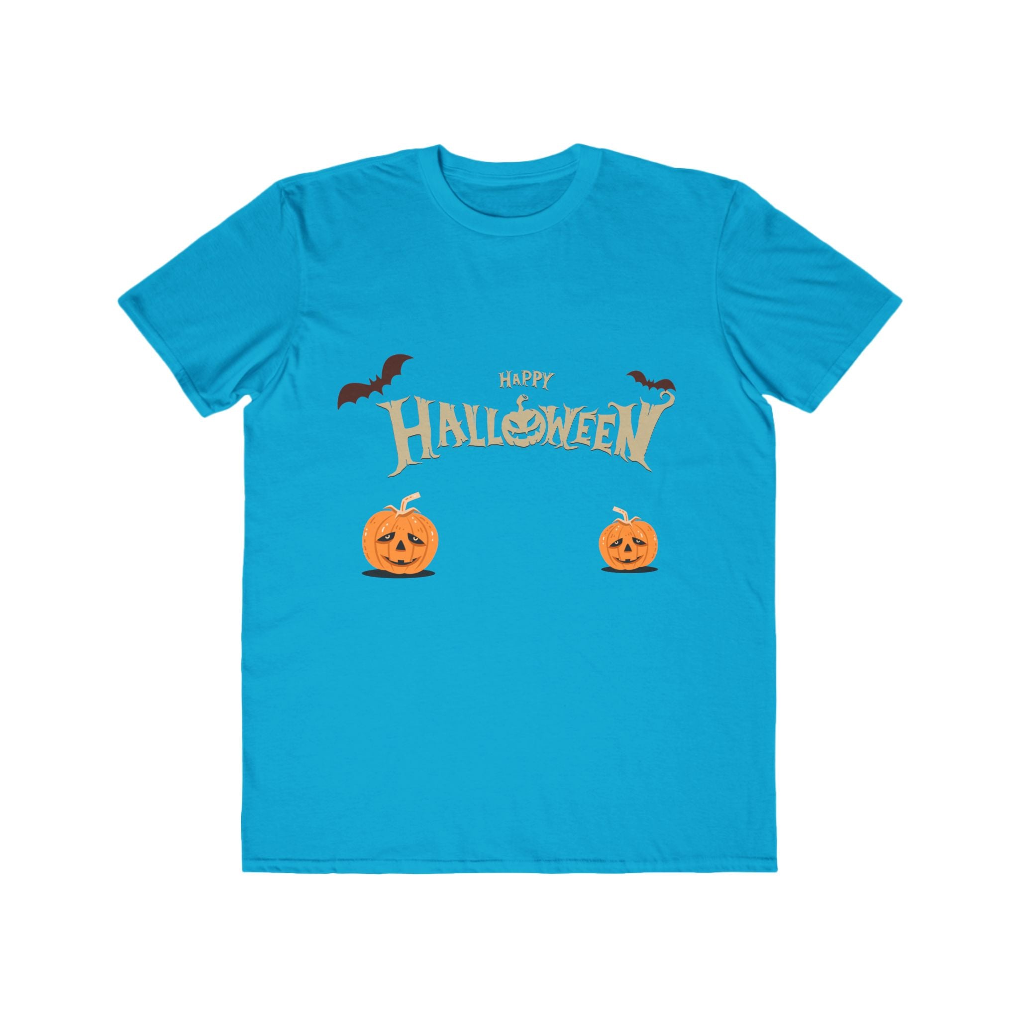 Halloween with Pumpkins | Men's Lightweight Fashion Tee