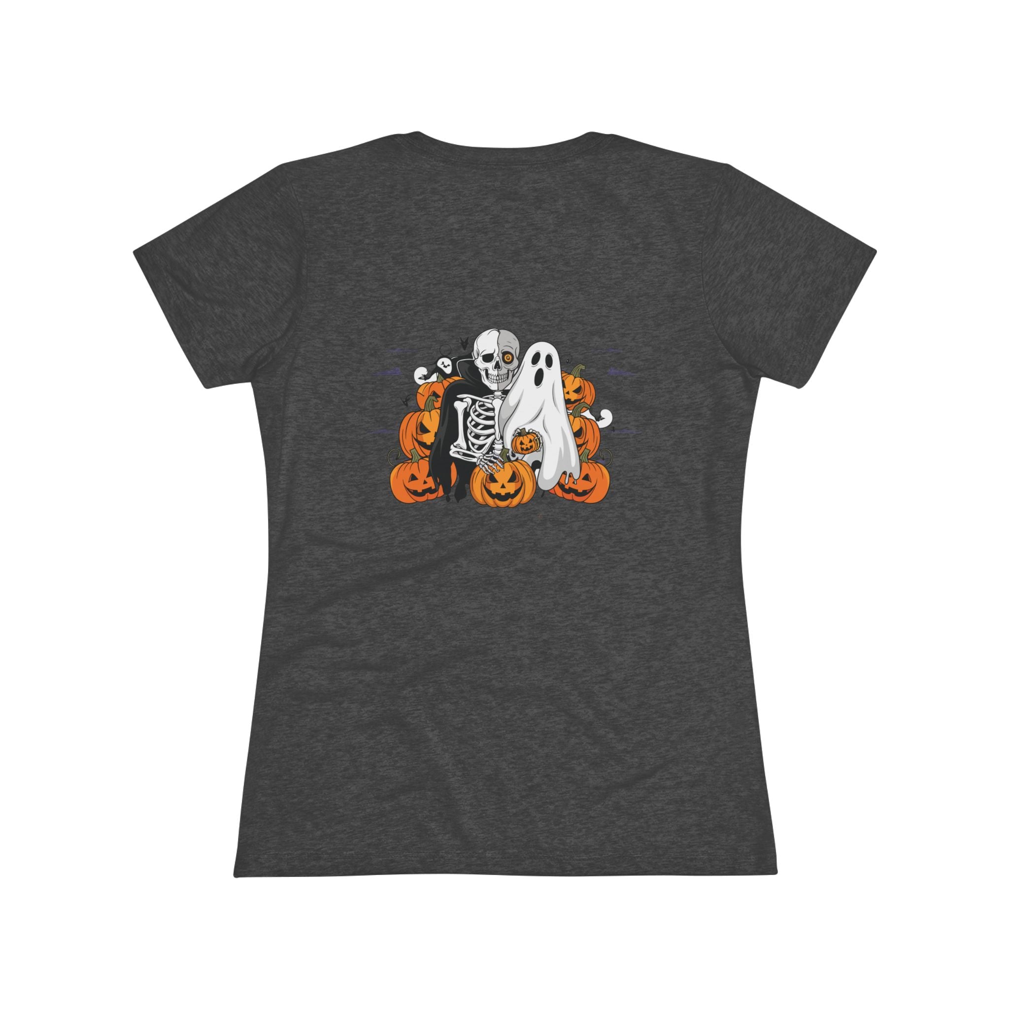 Halloween with Bats | Women's Triblend Tee