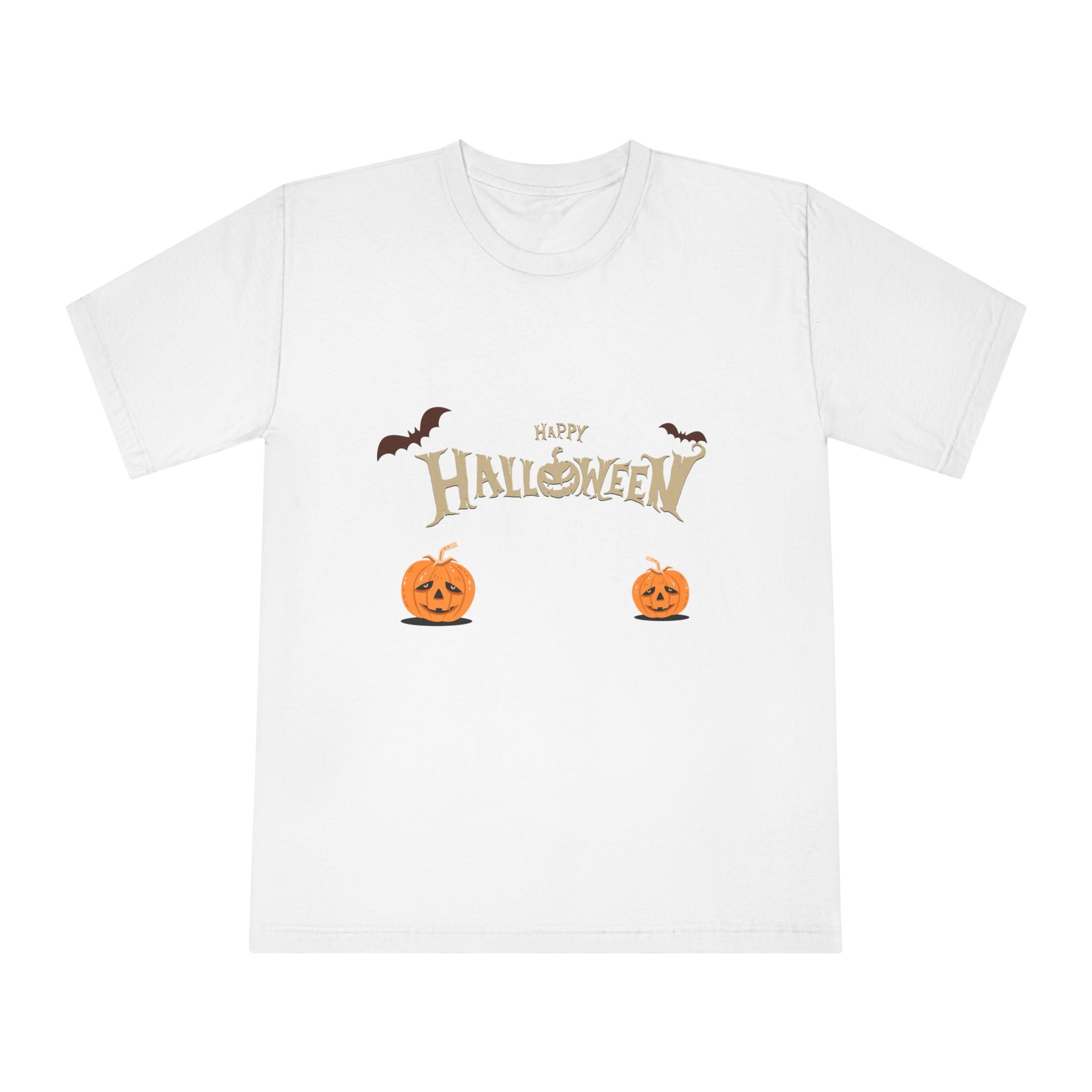 Halloween with Pumpkins | Unisex Classic Crewneck T-Shirt