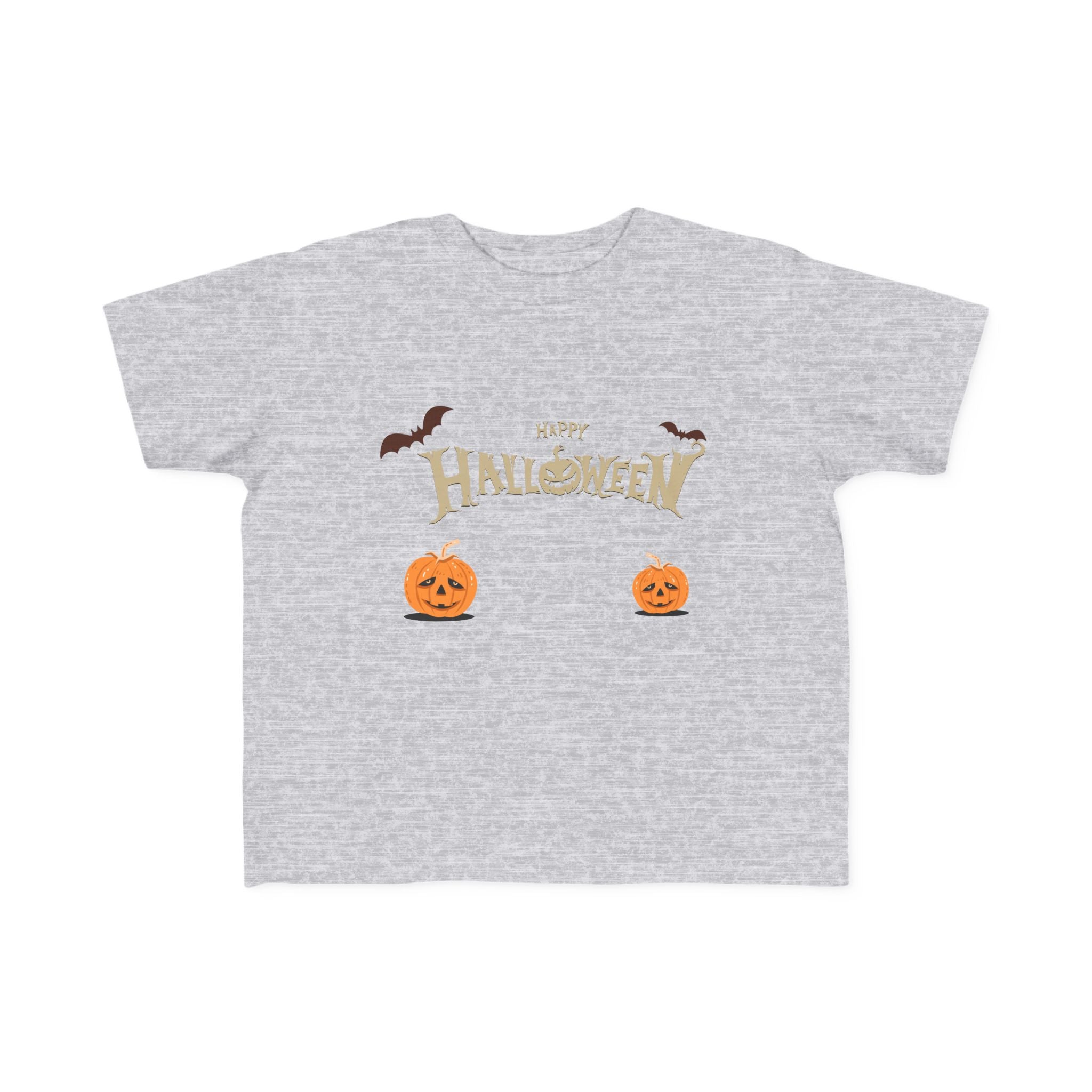 Halloween with Pumpkins | Toddler's Fine Jersey Tee