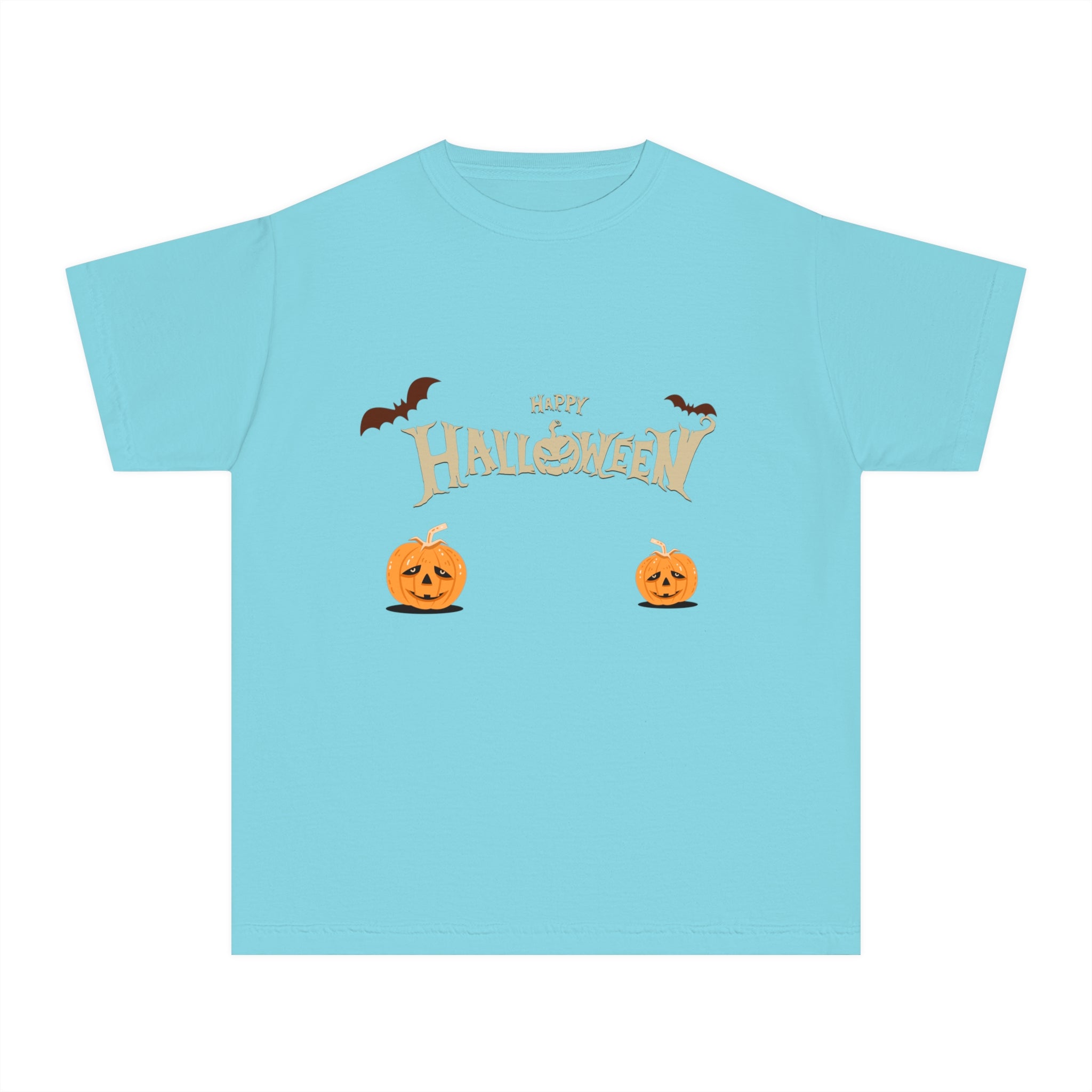 Halloween with Pumpkins | Youth Midweight Tee
