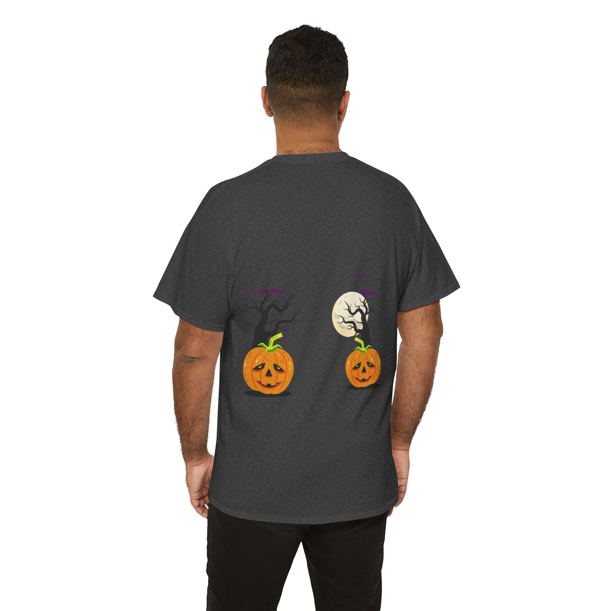 Halloween is Better with Cats | Unisex Heavy Cotton Tee