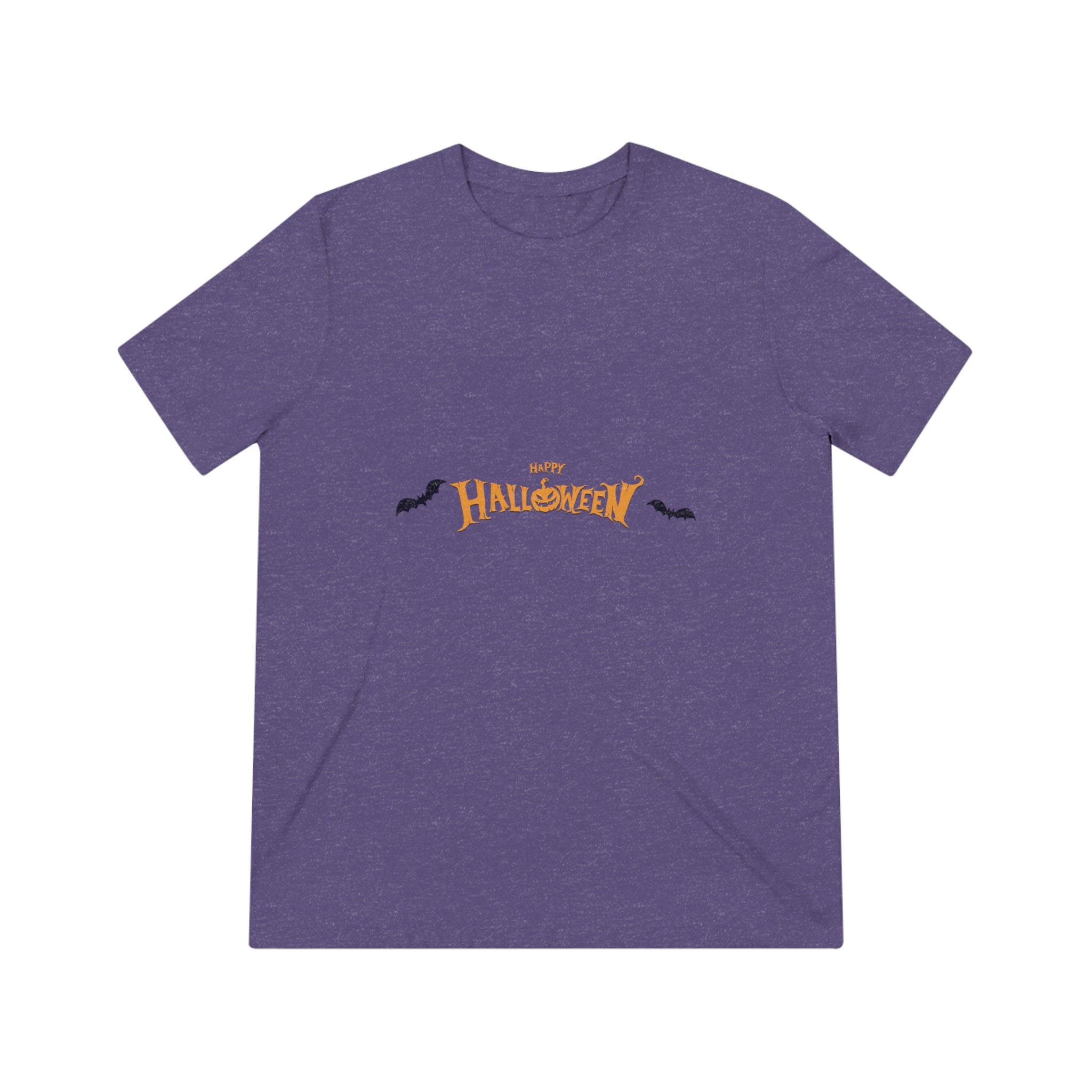 Halloween with Bats | Unisex Triblend Tee