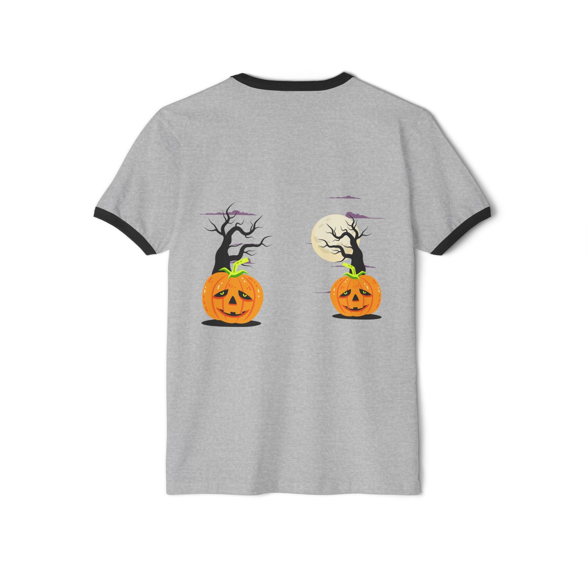 Halloween is Better with Cats | Unisex Cotton Ringer T-Shirt