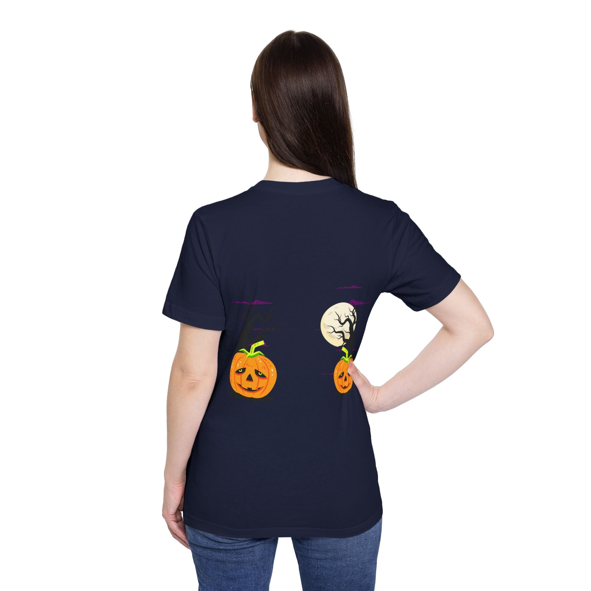 Halloween is Better with Cats | USA-Made Unisex Short-Sleeve Jersey T-Shirt
