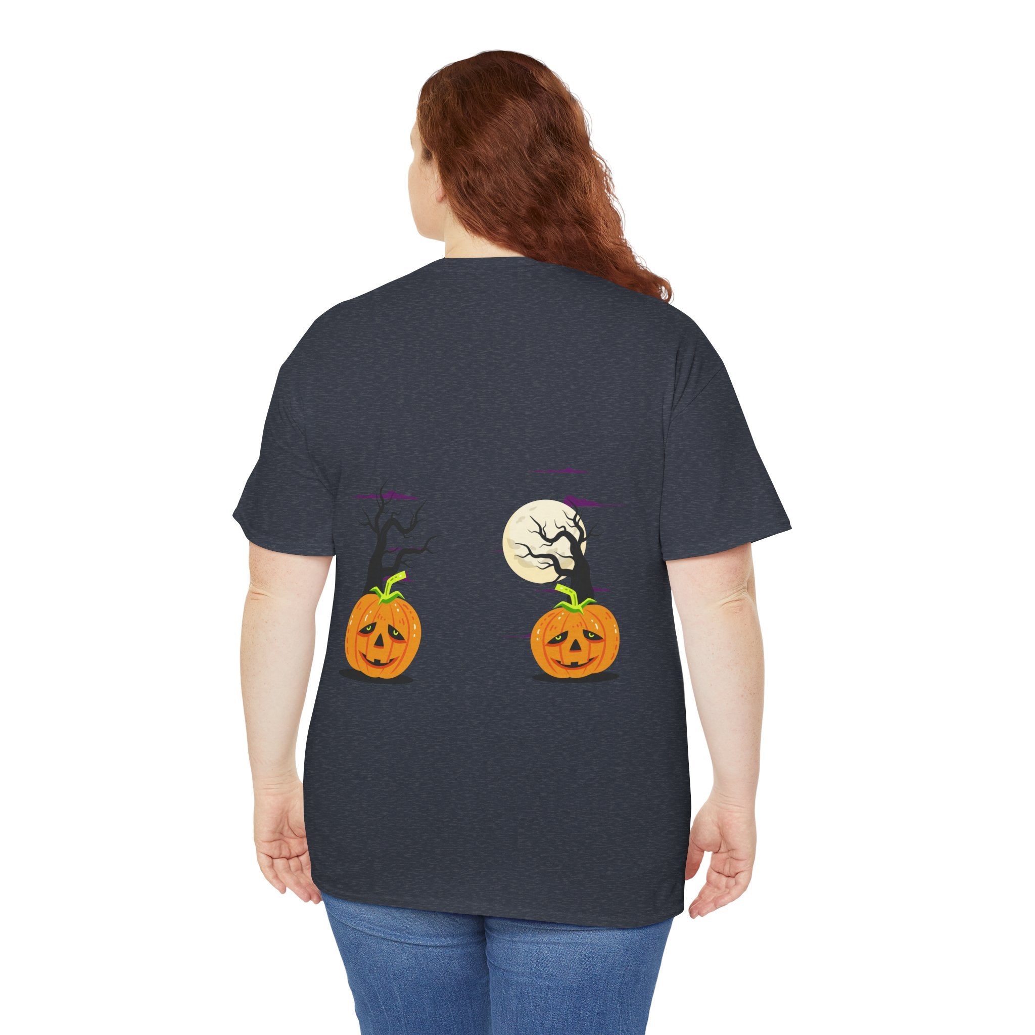 Halloween is Better with Cats | Unisex Heavy Cotton Tee