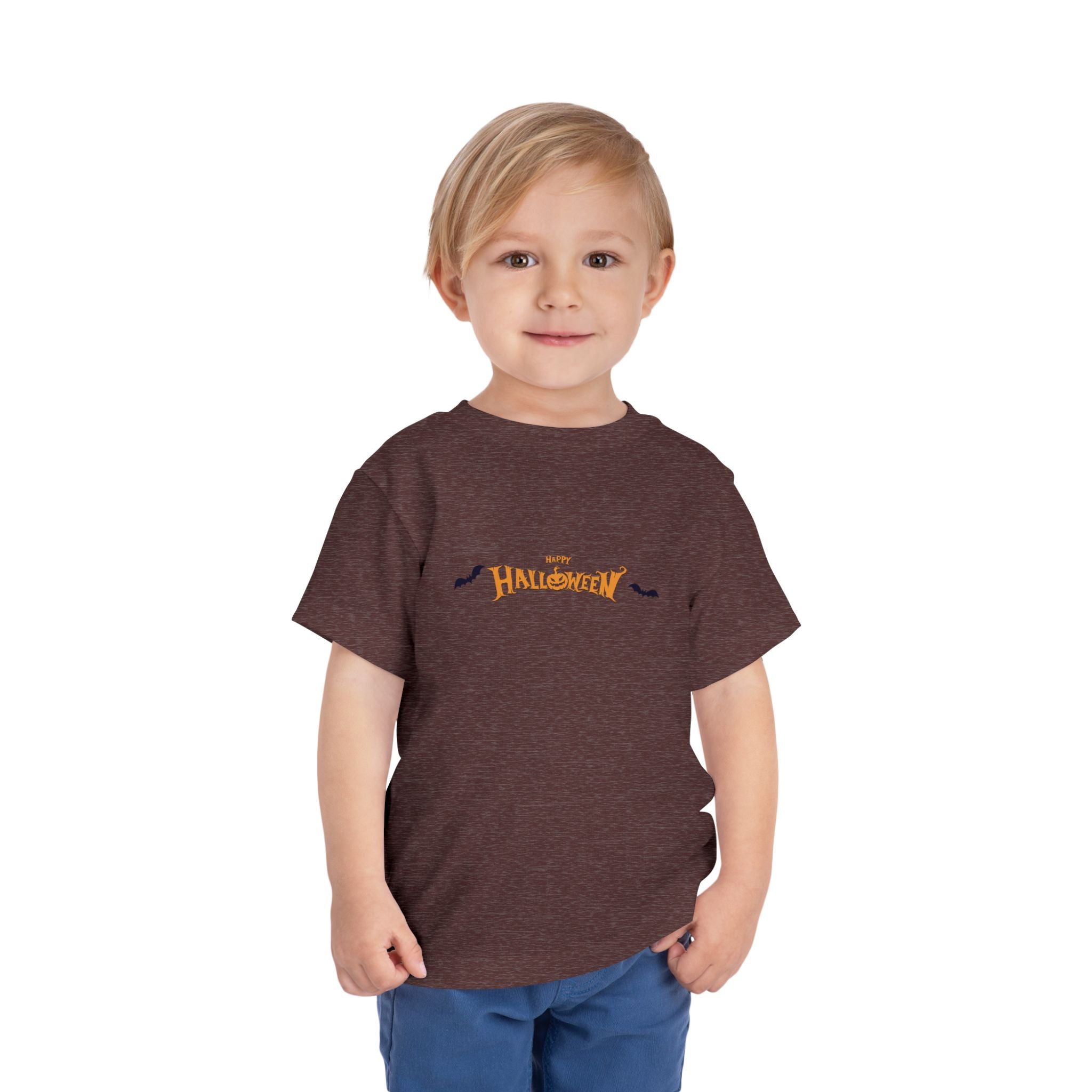 Halloween with Bats | Toddler Short Sleeve Tee