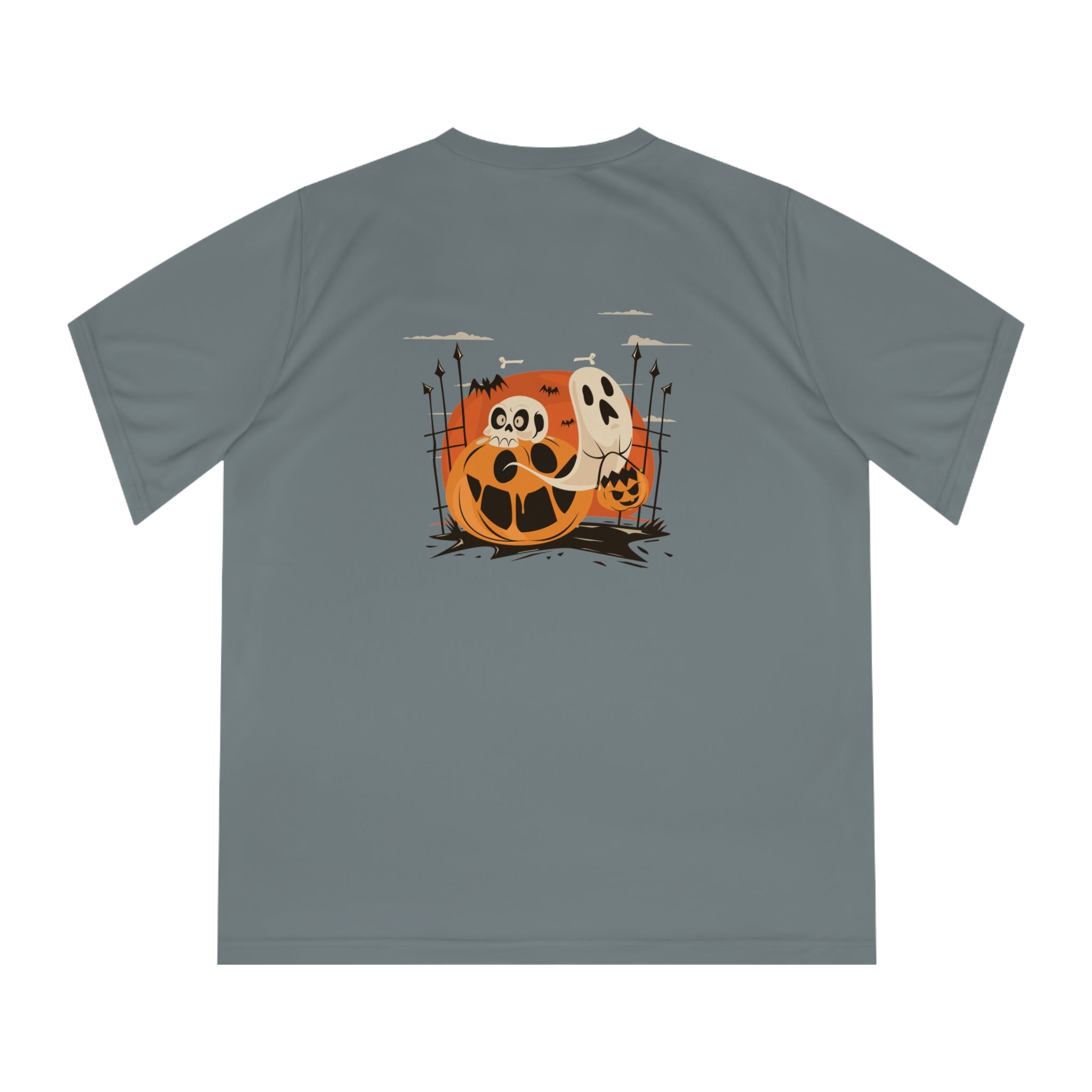 Halloween with Pumpkins | Women's Performance V-Neck T-Shirt